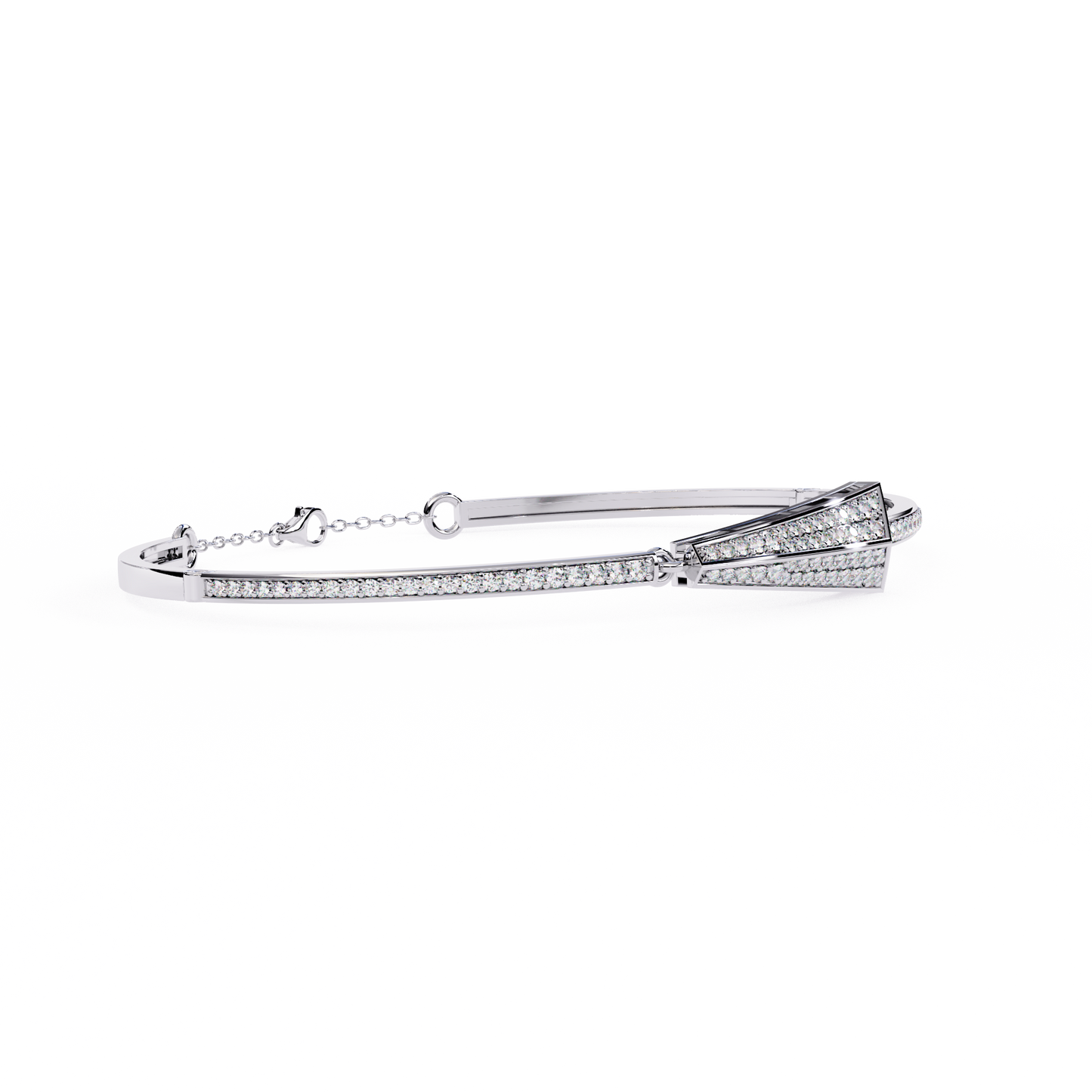 arrow radiance lab grown diamond bracelet