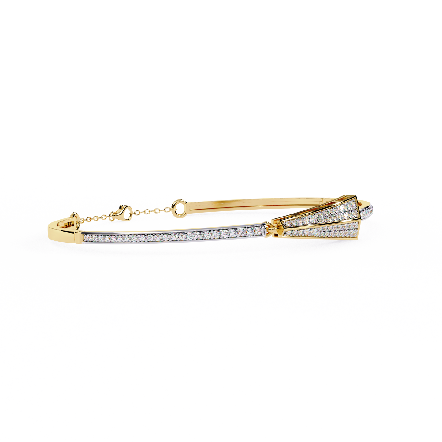 arrow radiance lab grown diamond bracelet