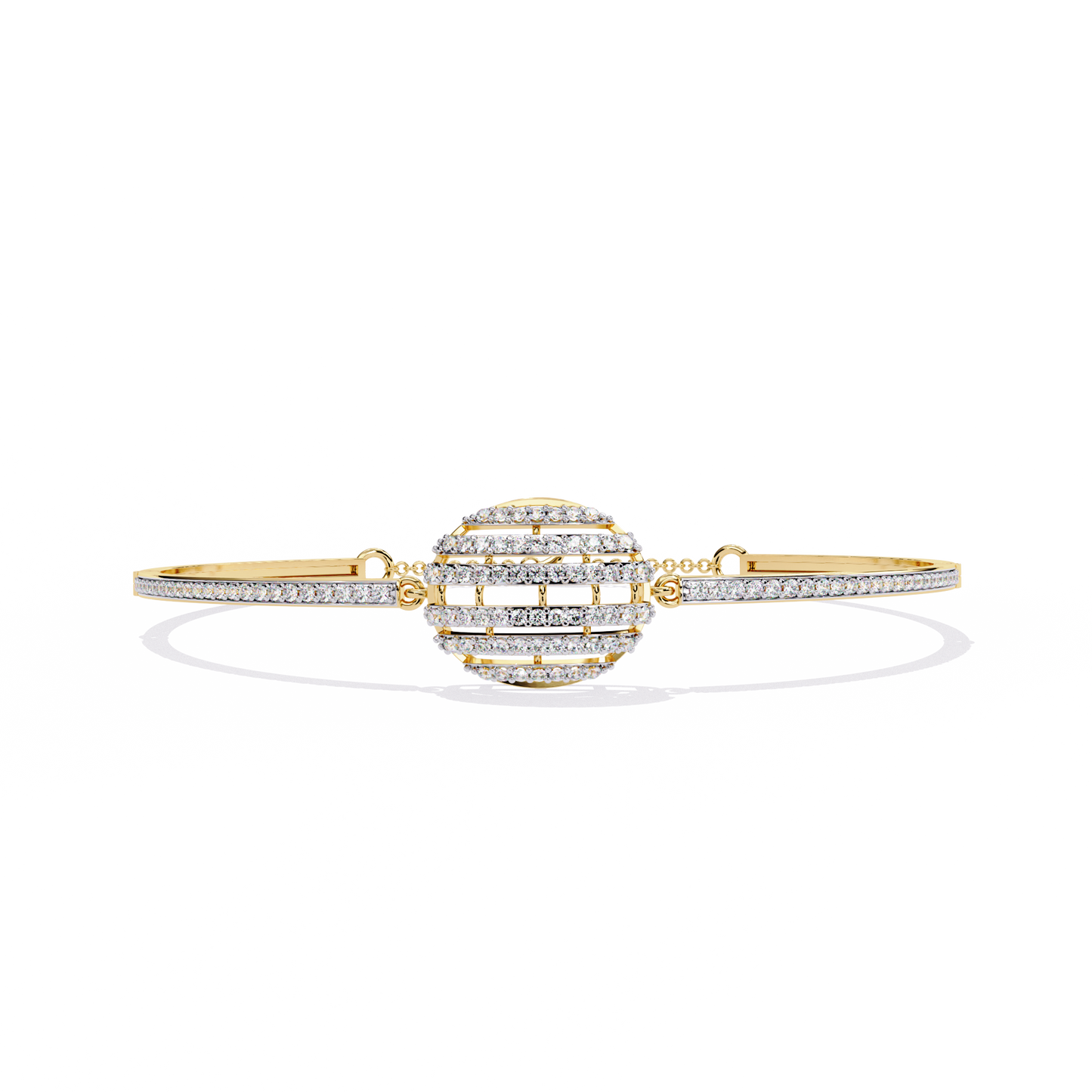cosmic radiance lab grown diamond bracelet