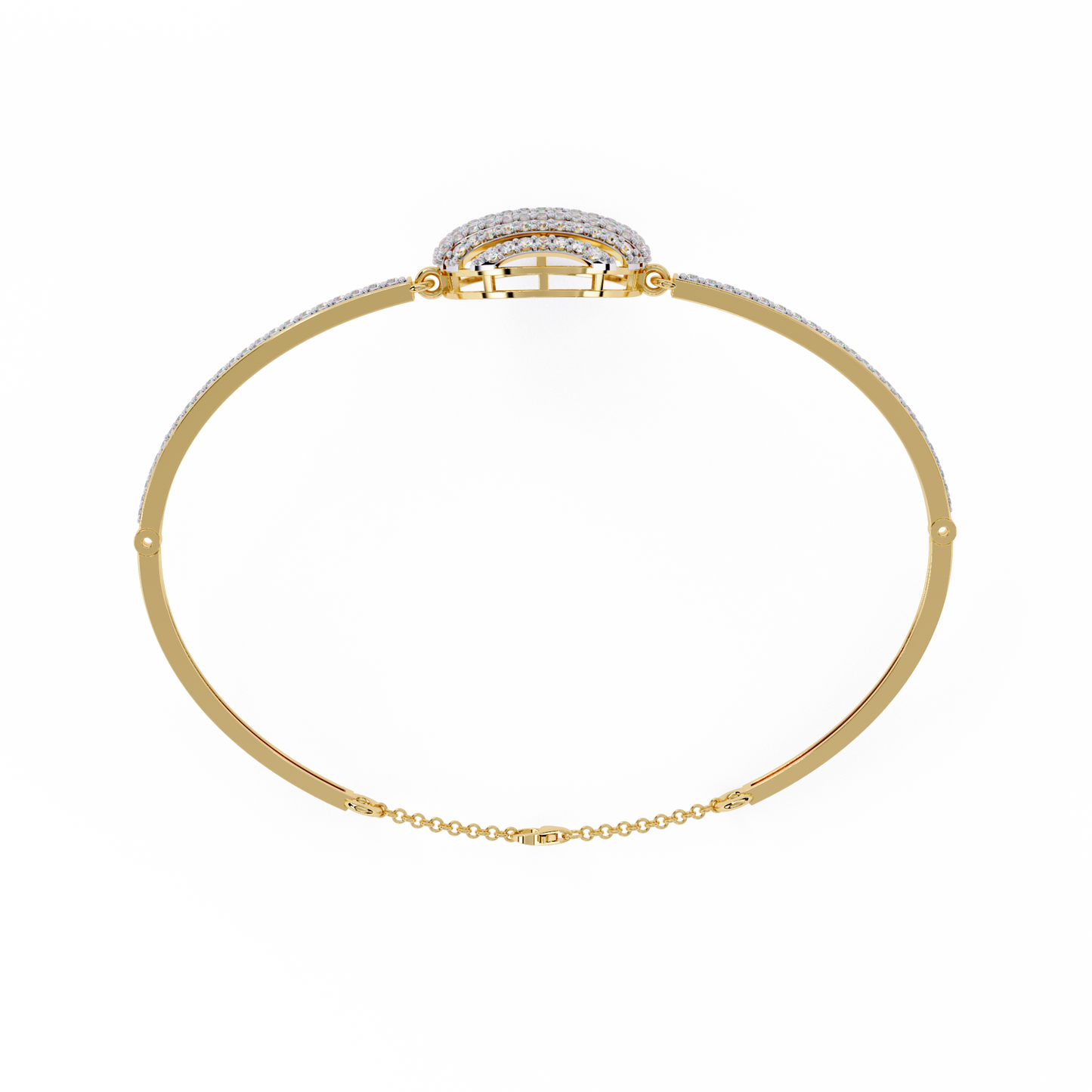 cosmic radiance lab grown diamond bracelet