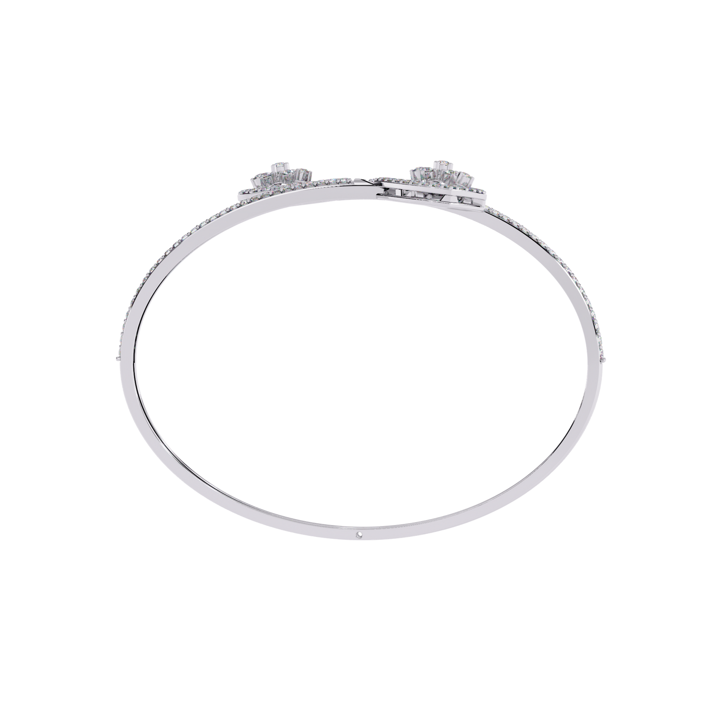 trillium solitaire lab grown diamond bracelet