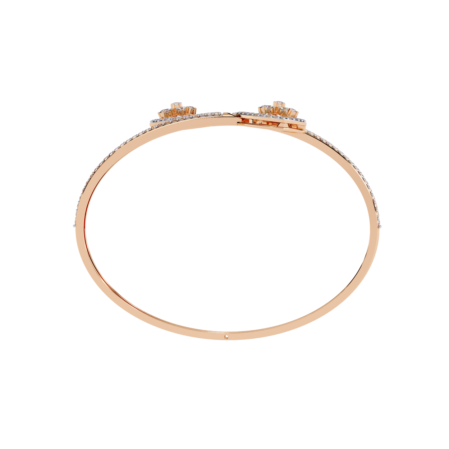trillium solitaire lab grown diamond bracelet