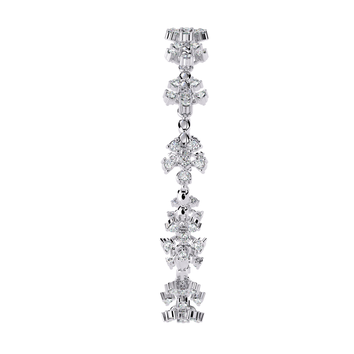 flora radiance lab grown diamond bracelet