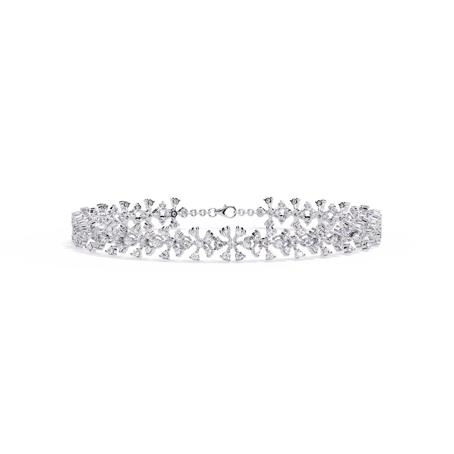 jardin royale lab grown diamond bracelet