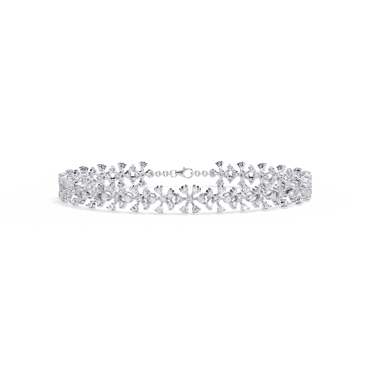 jardin royale lab grown diamond bracelet