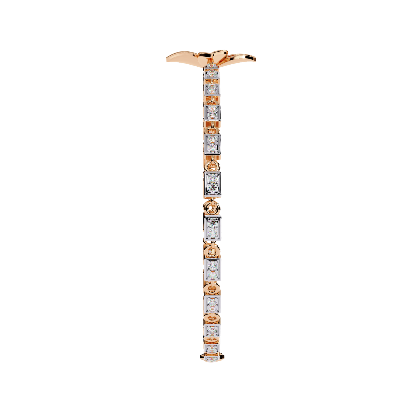 fleur royale lab grown diamond bracelet