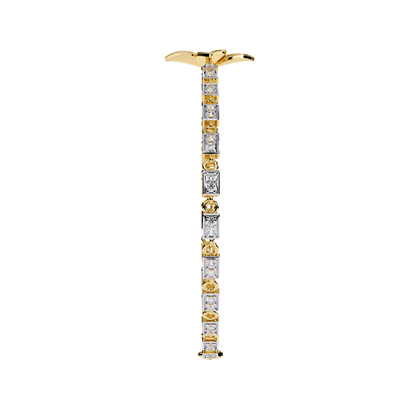 fleur royale lab grown diamond bracelet