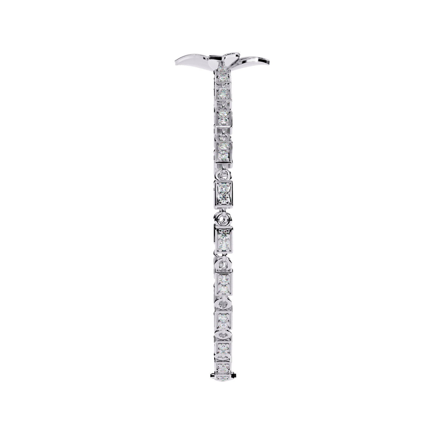 fleur royale lab grown diamond bracelet