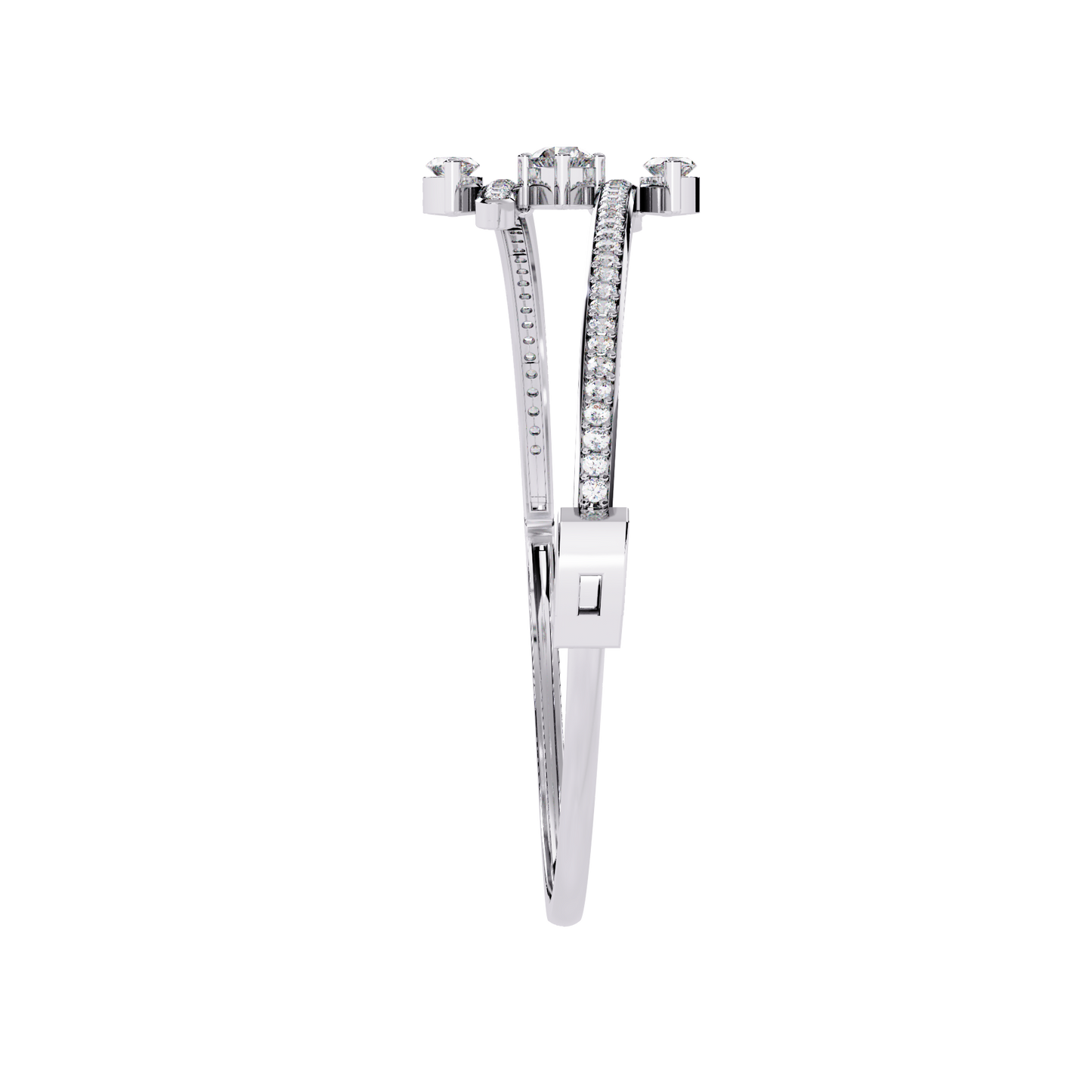 marquise muse lab grown diamond bangle