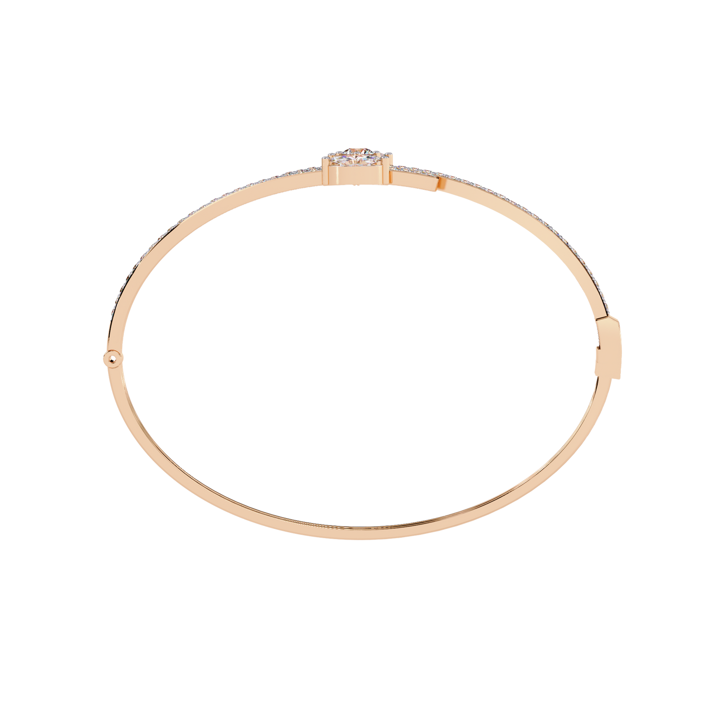 marquise muse lab grown diamond bangle