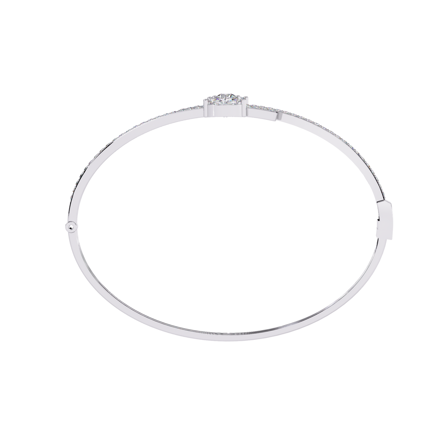 marquise muse lab grown diamond bangle