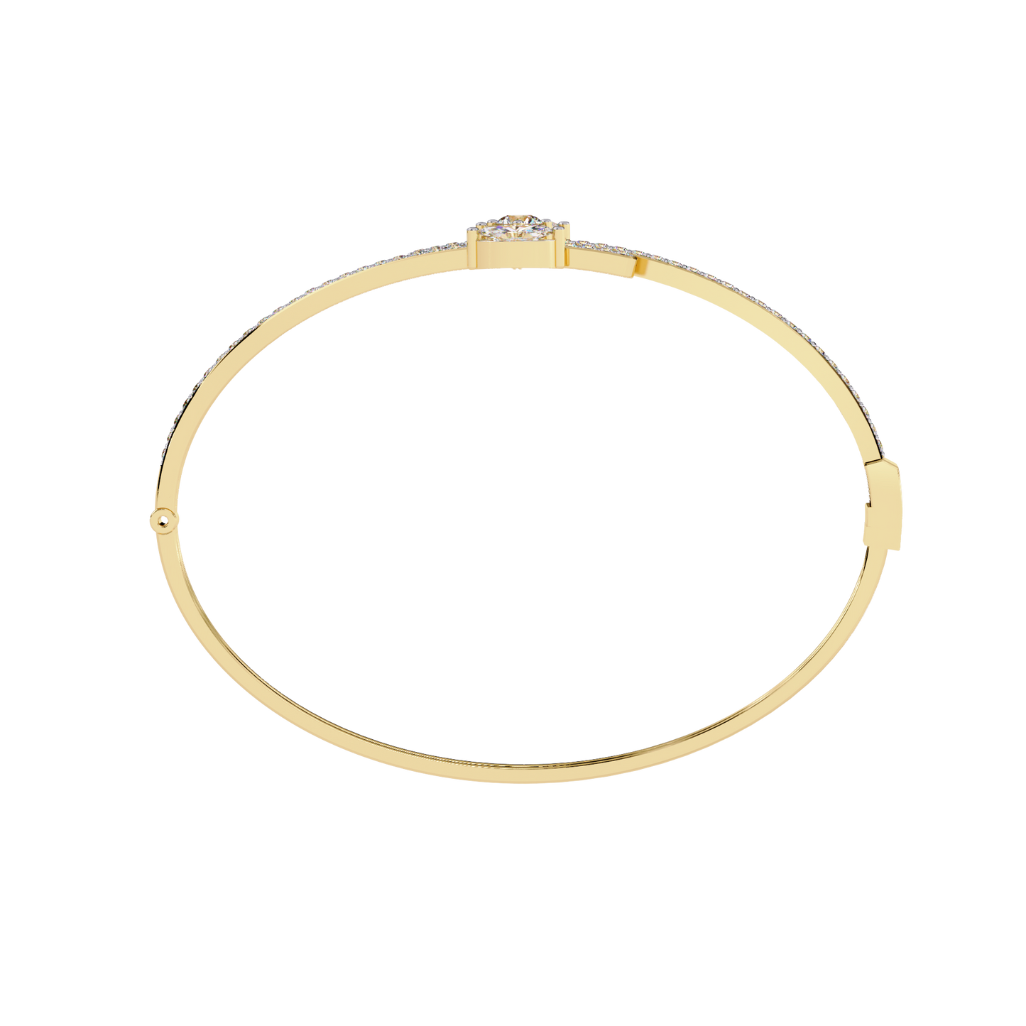marquise muse lab grown diamond bangle