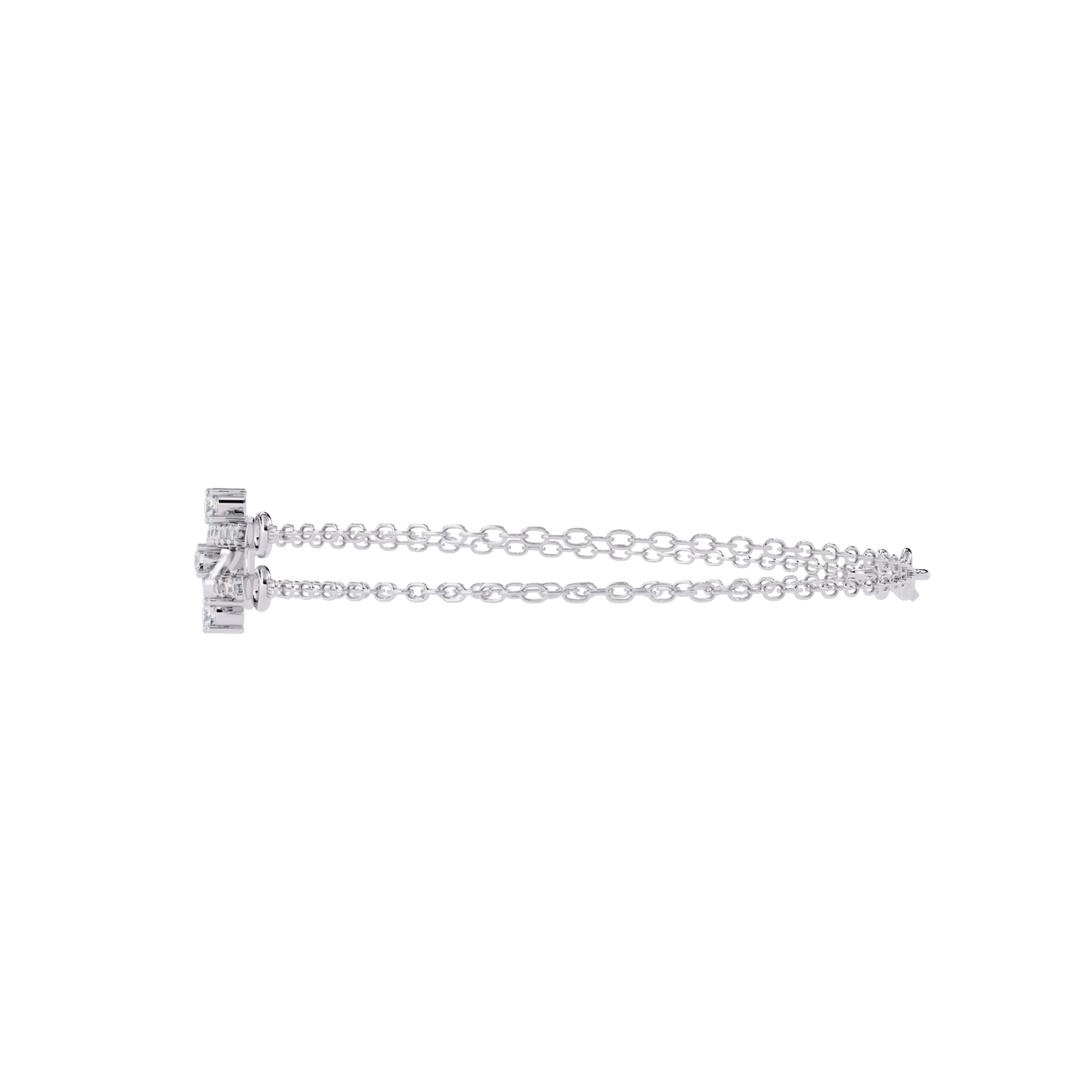 metro mosaic lab grown diamond bracelet