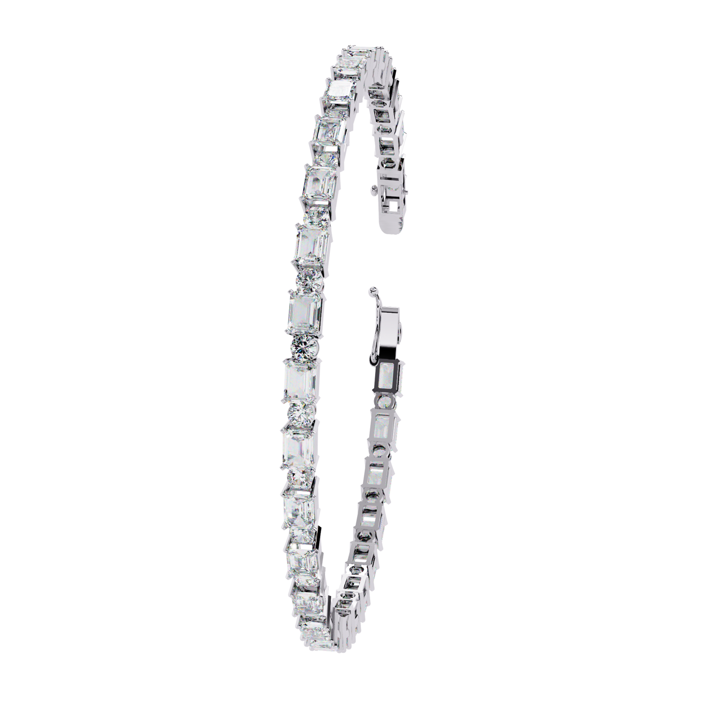 alterna shine lab grown diamond bracelet