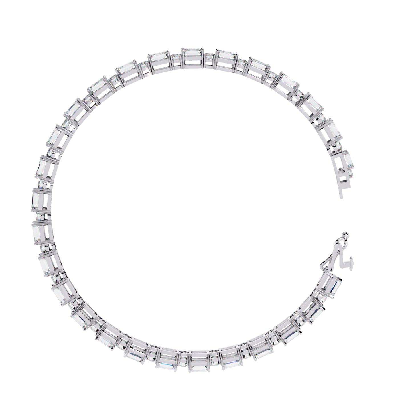 alterna shine lab grown diamond bracelet