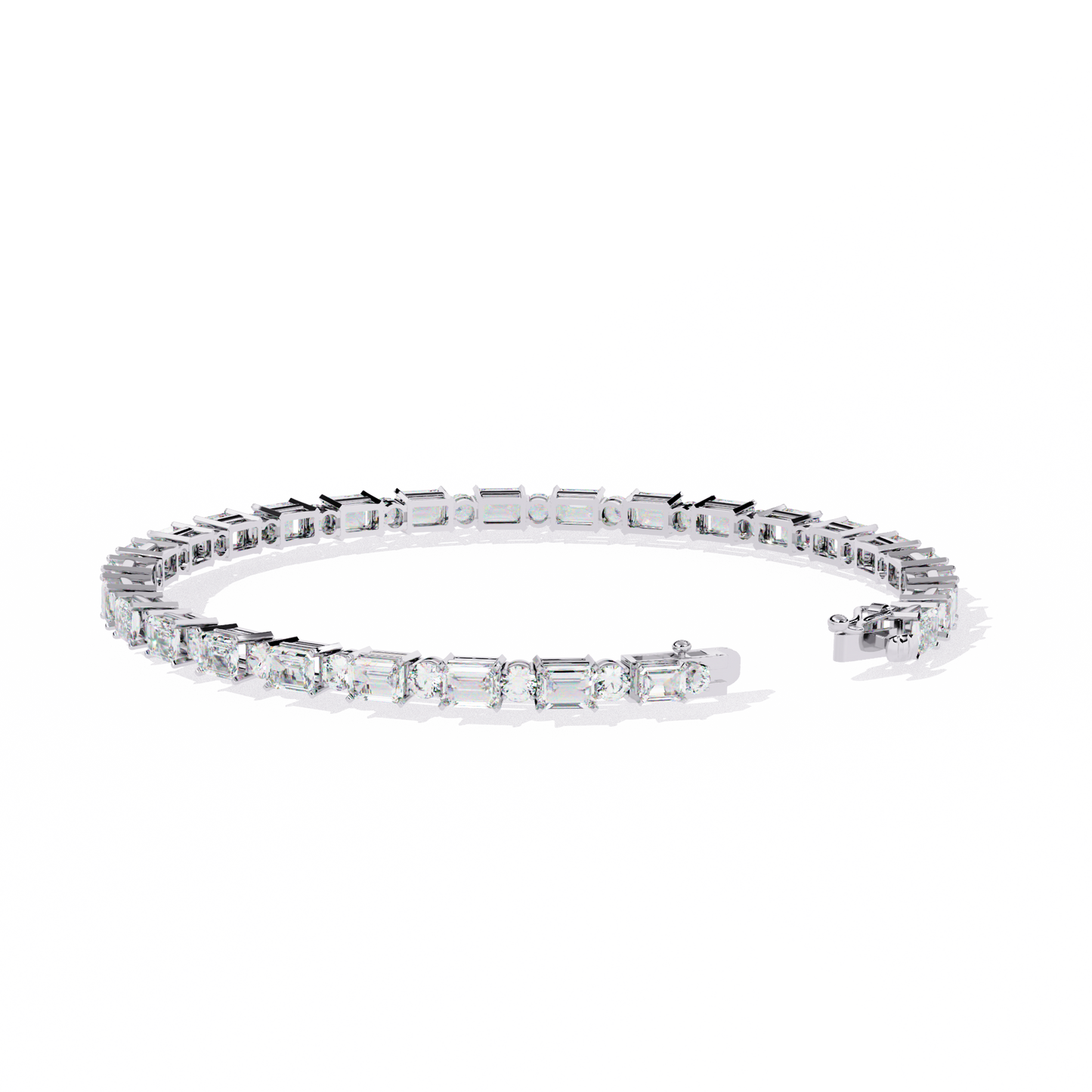 alterna shine lab grown diamond bracelet