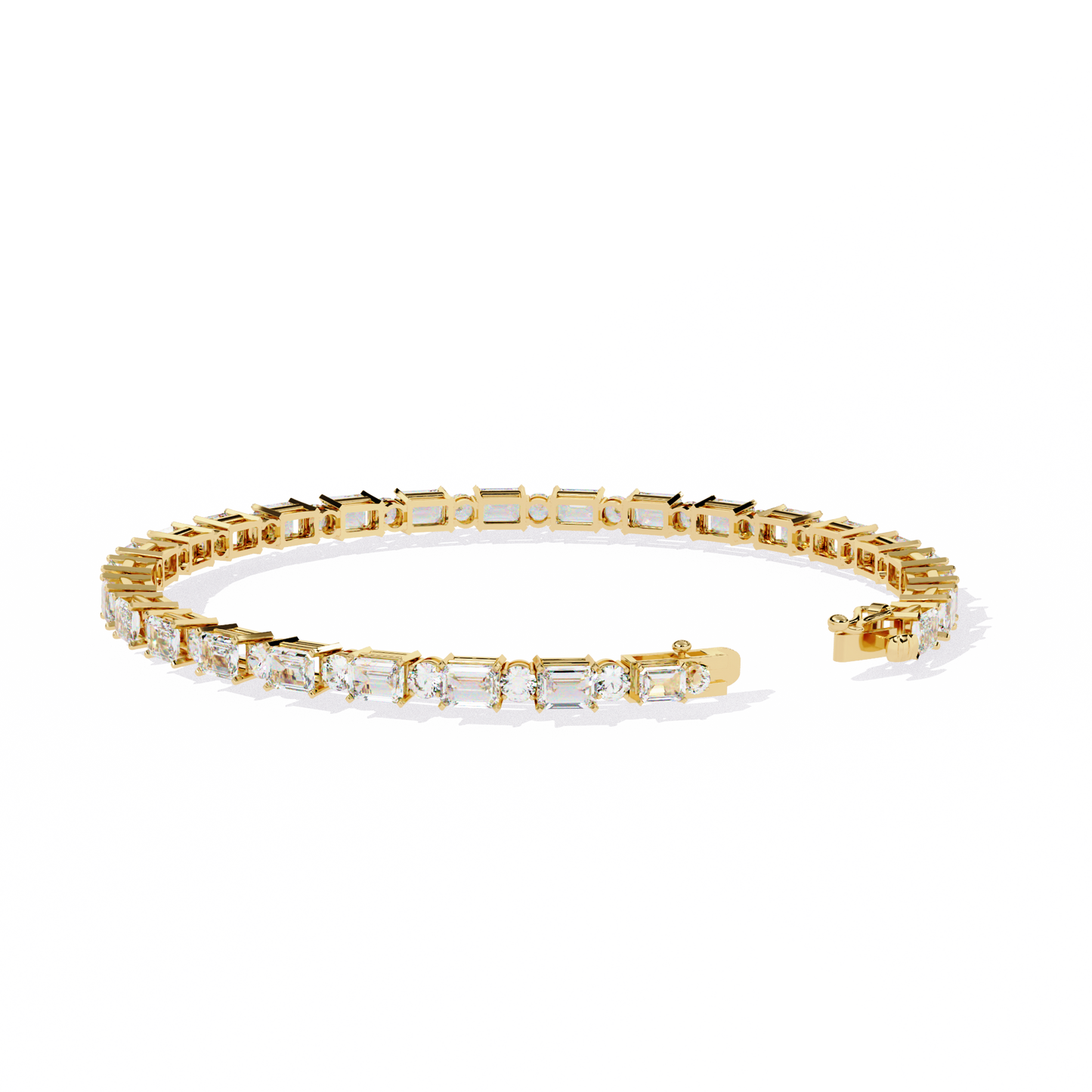 alterna shine lab grown diamond bracelet