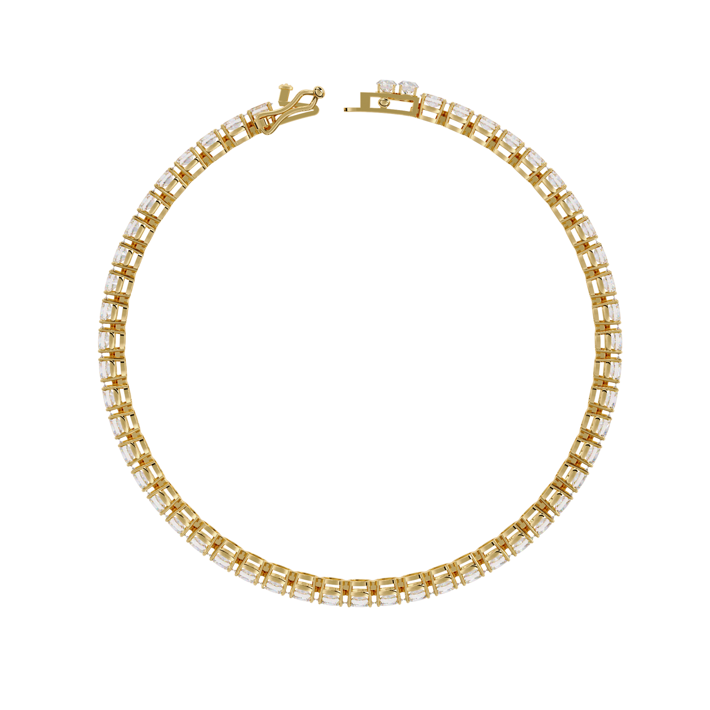 infinite shine lab grown diamond tennis bracelet