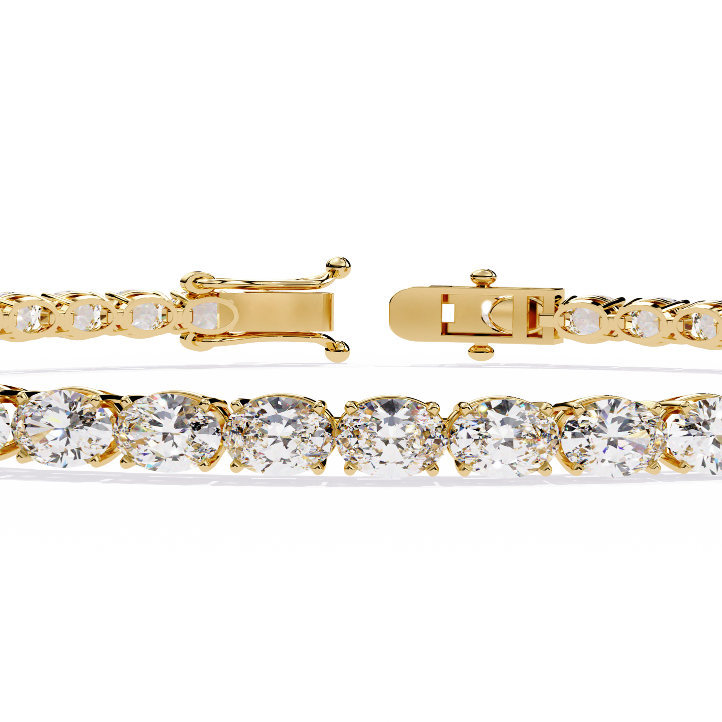 infinite shine lab grown diamond tennis bracelet