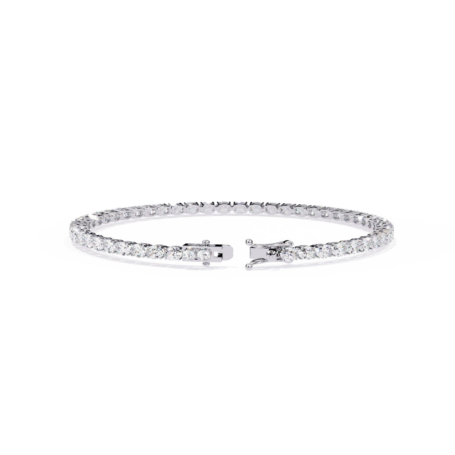 infinite shine lab grown diamond tennis bracelet