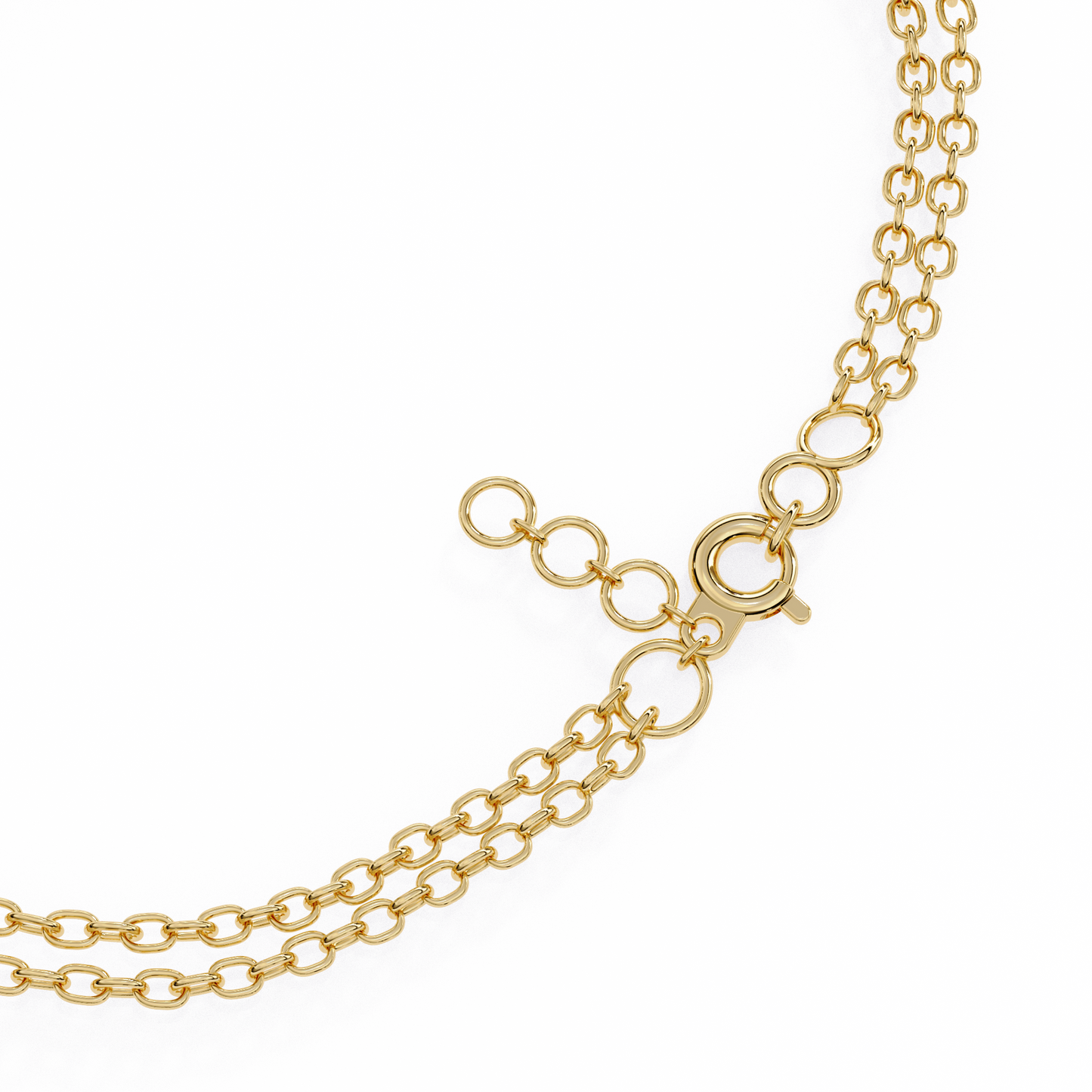 infinity links lab grown diamond bracelet
