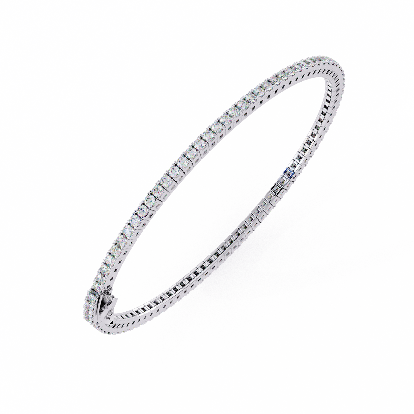 classic tennis lab grown diamond bracelet