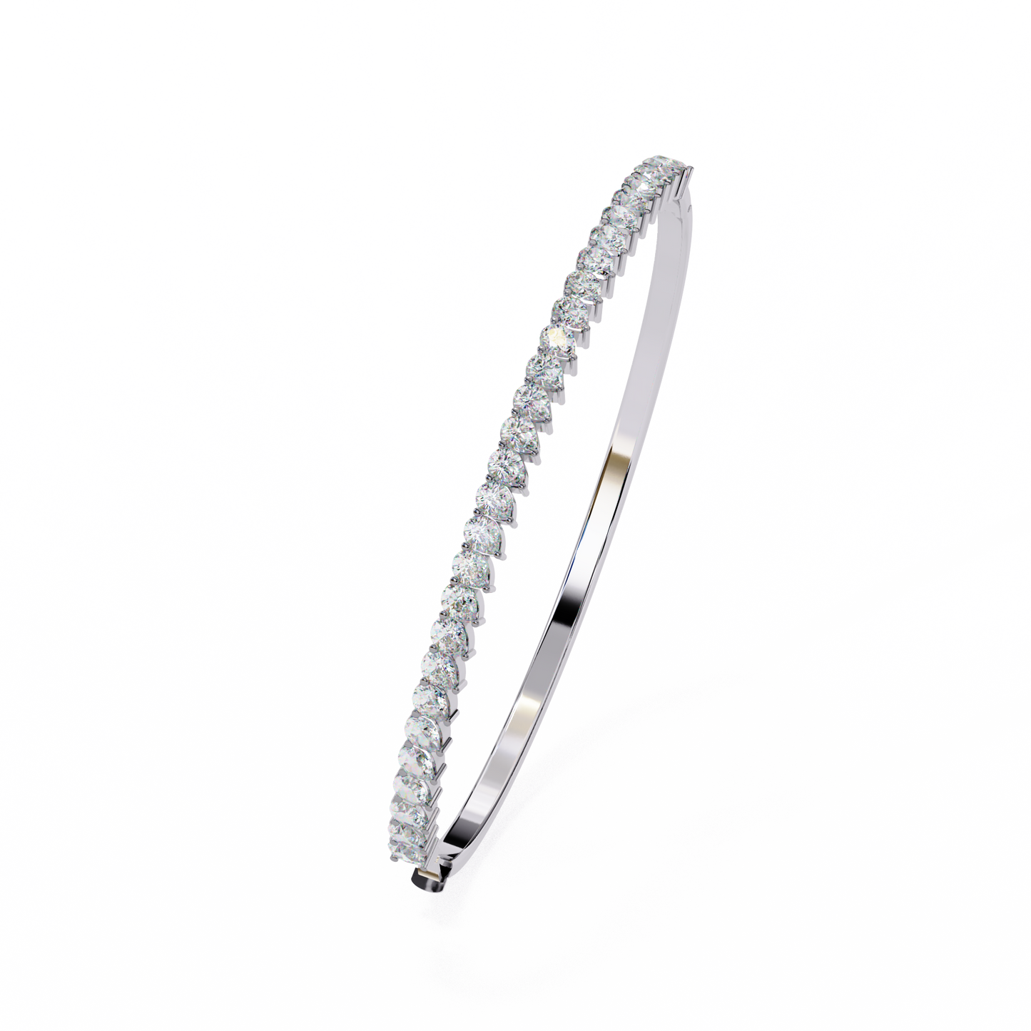 riviera classic lab grown diamond bangle