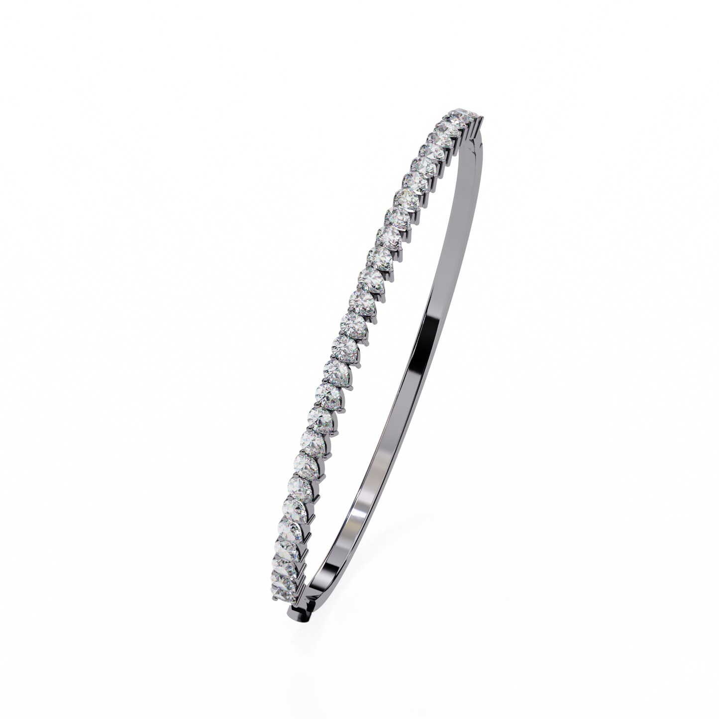 riviera classic lab grown diamond bangle