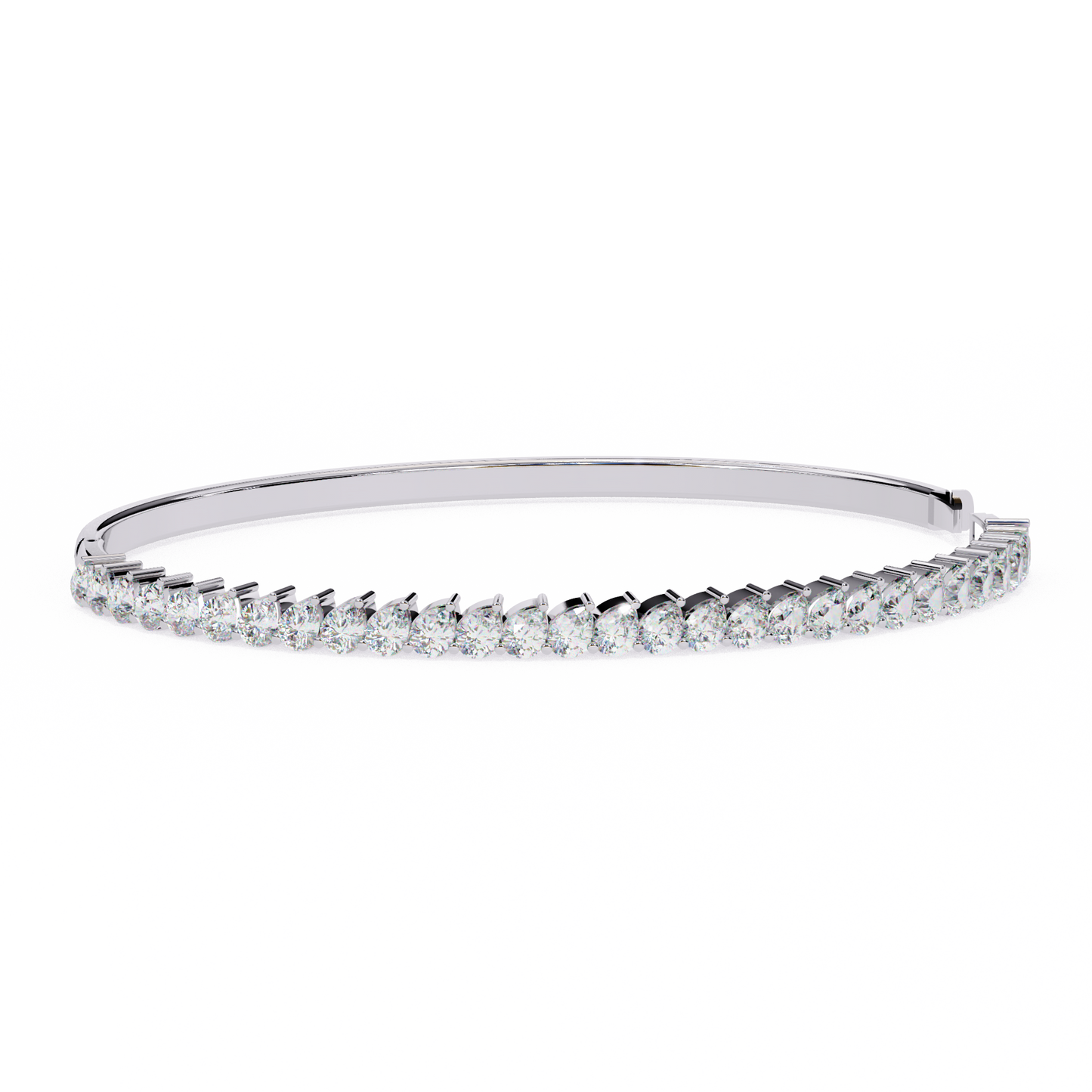 riviera classic lab grown diamond bangle