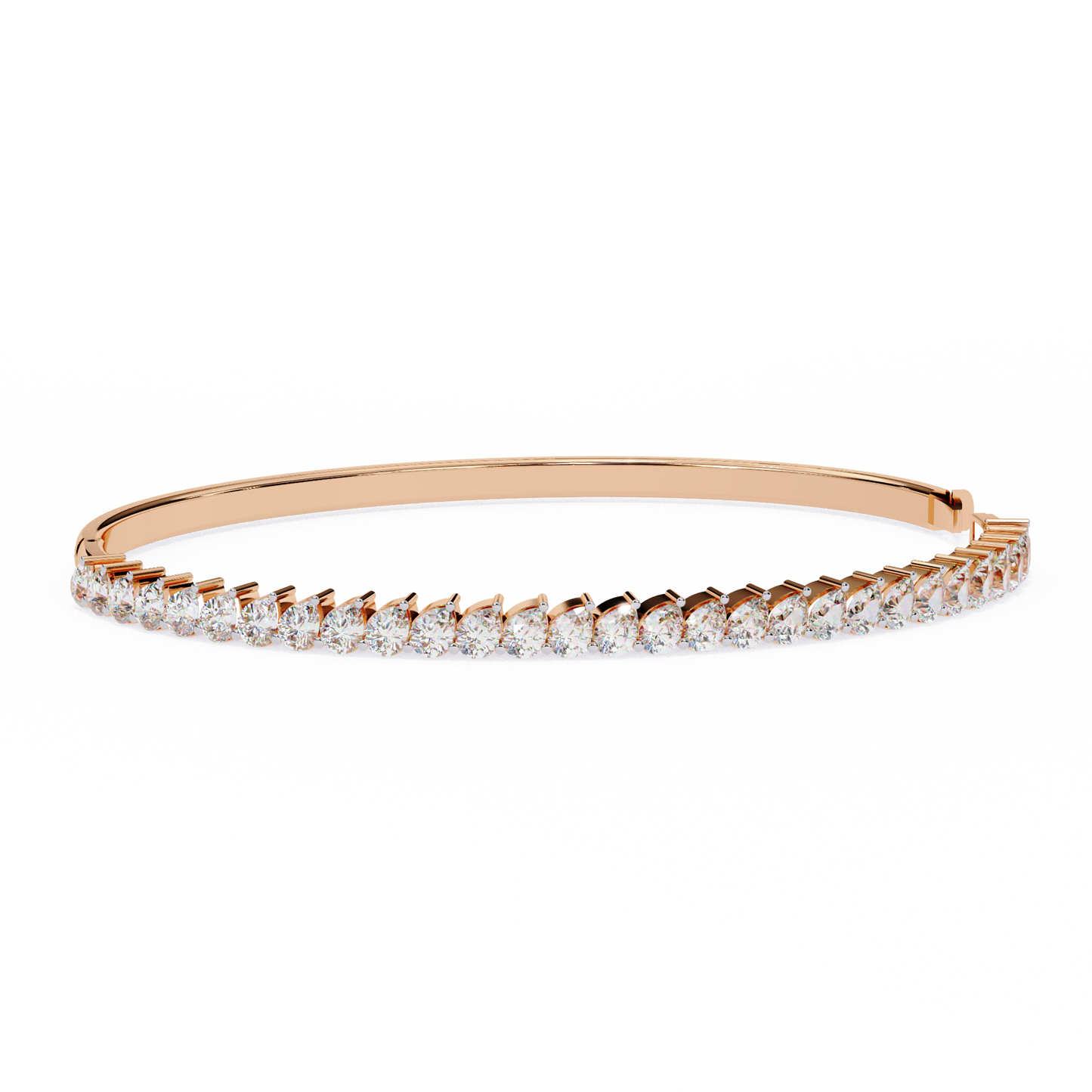 riviera classic lab grown diamond bangle