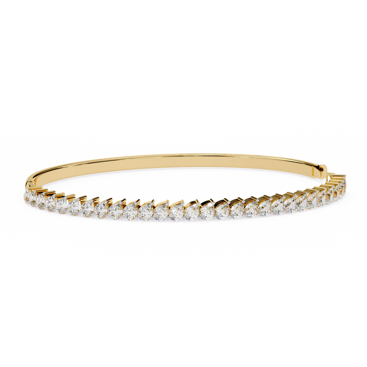 riviera classic lab grown diamond bangle