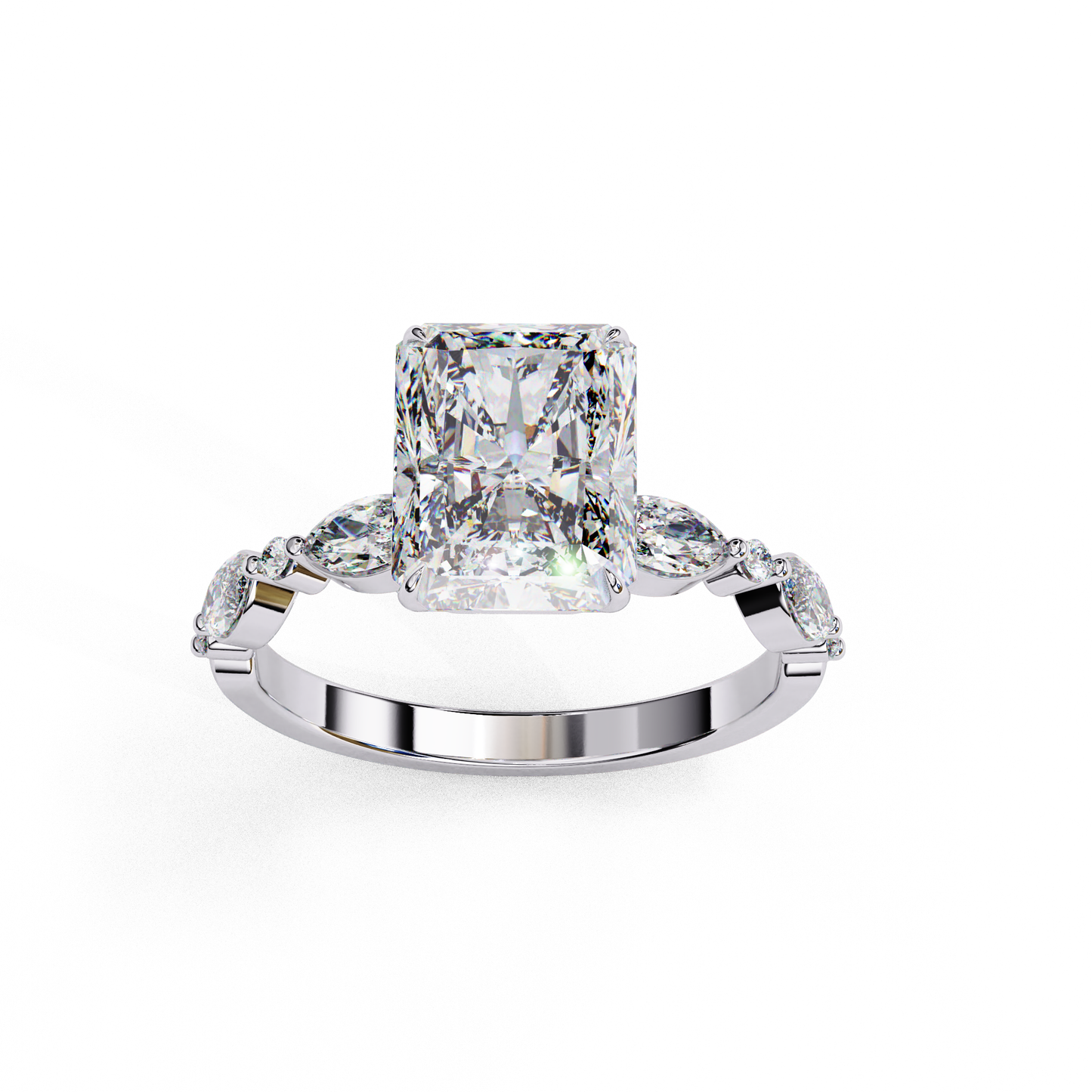 valora round lab grown diamond ring