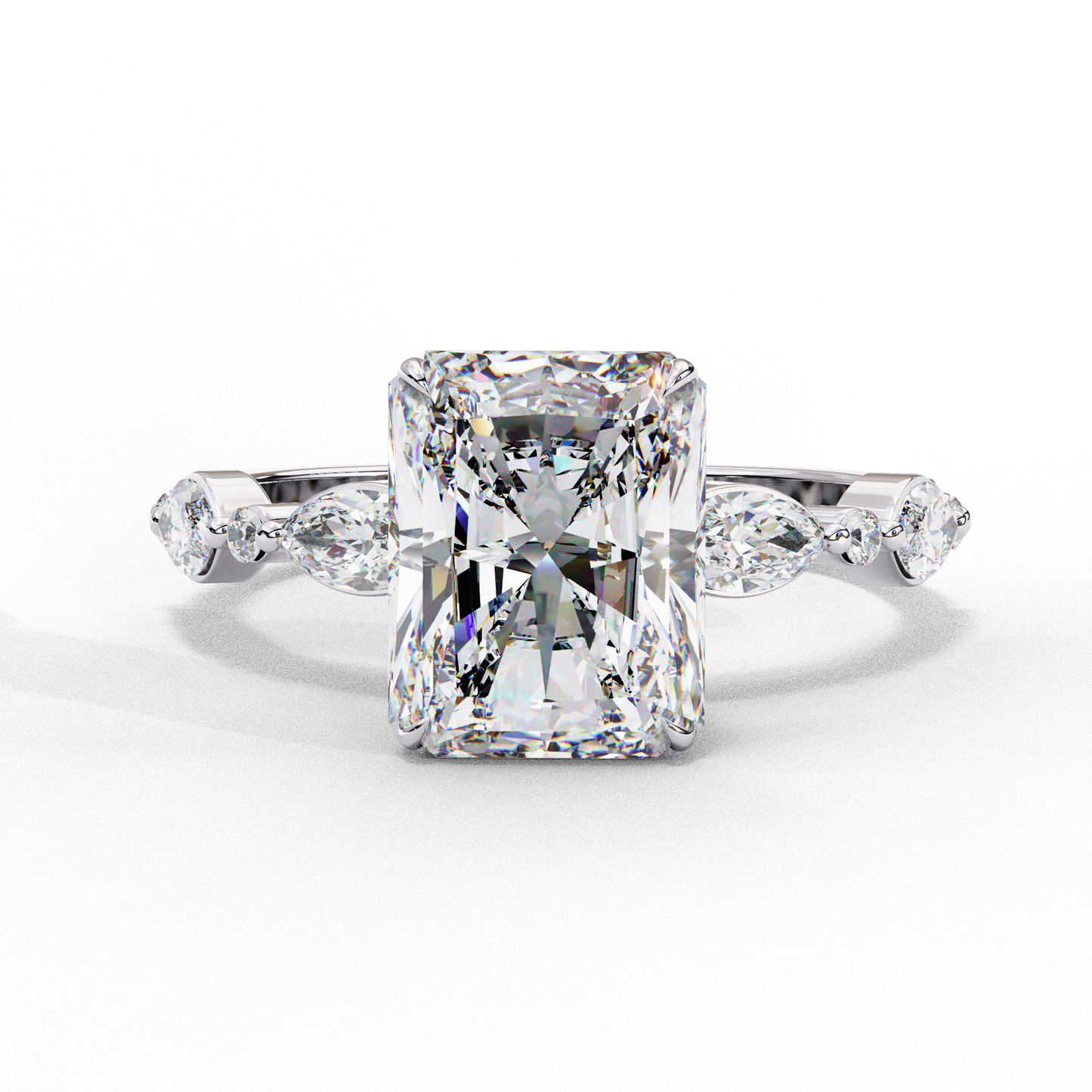 valora round lab grown diamond ring