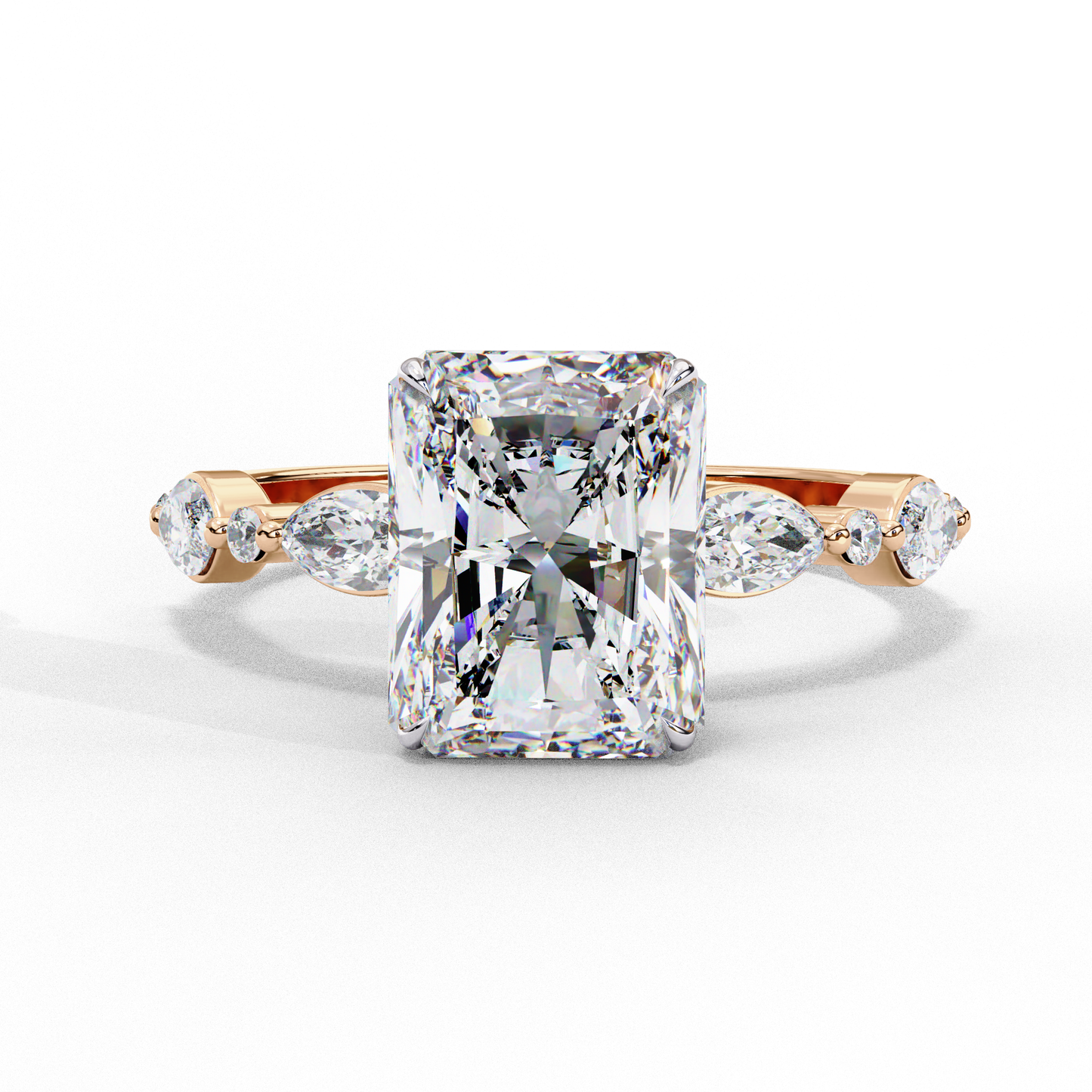 valora round lab grown diamond ring
