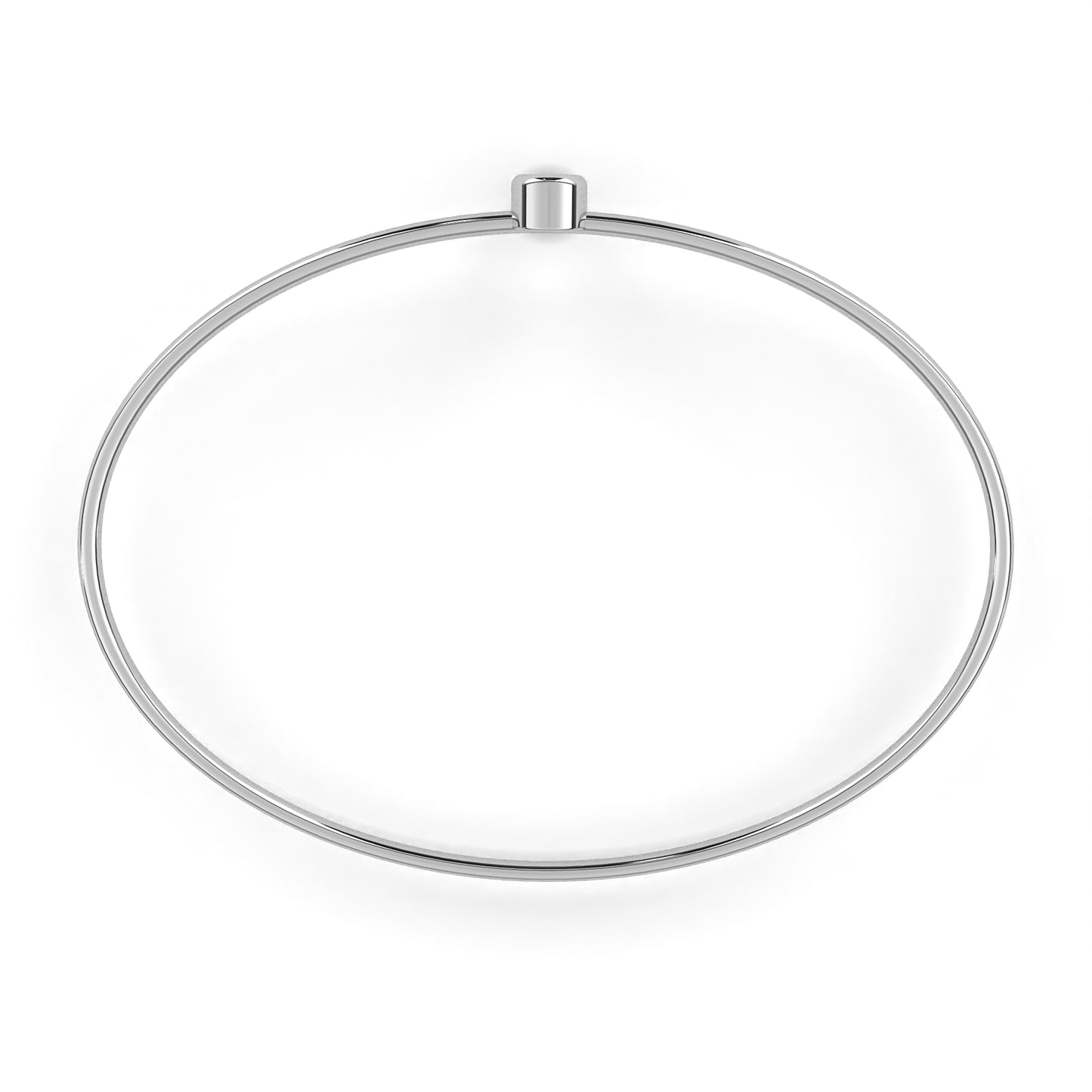 solis solitaire lab grown diamond bangle