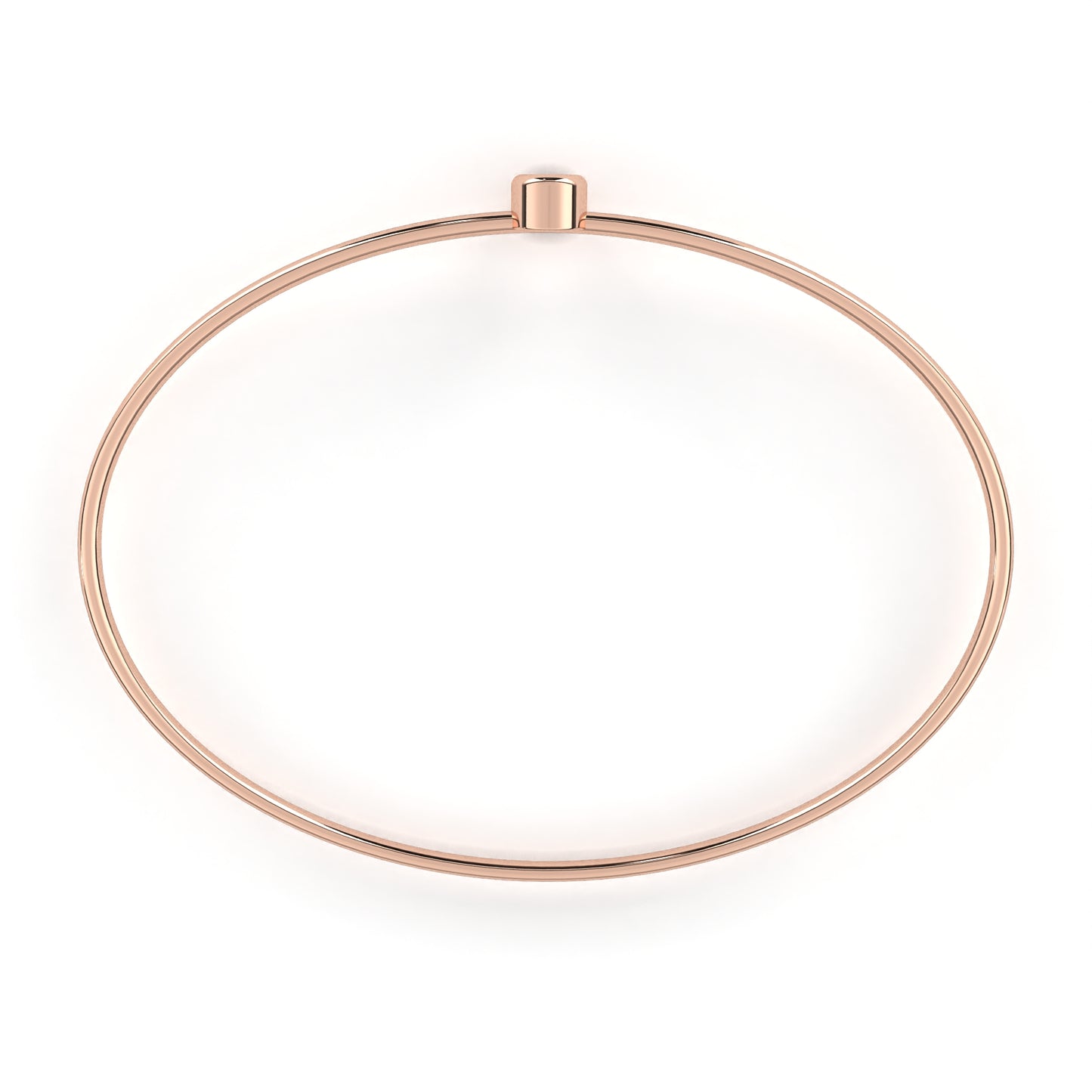 solis solitaire lab grown diamond bangle
