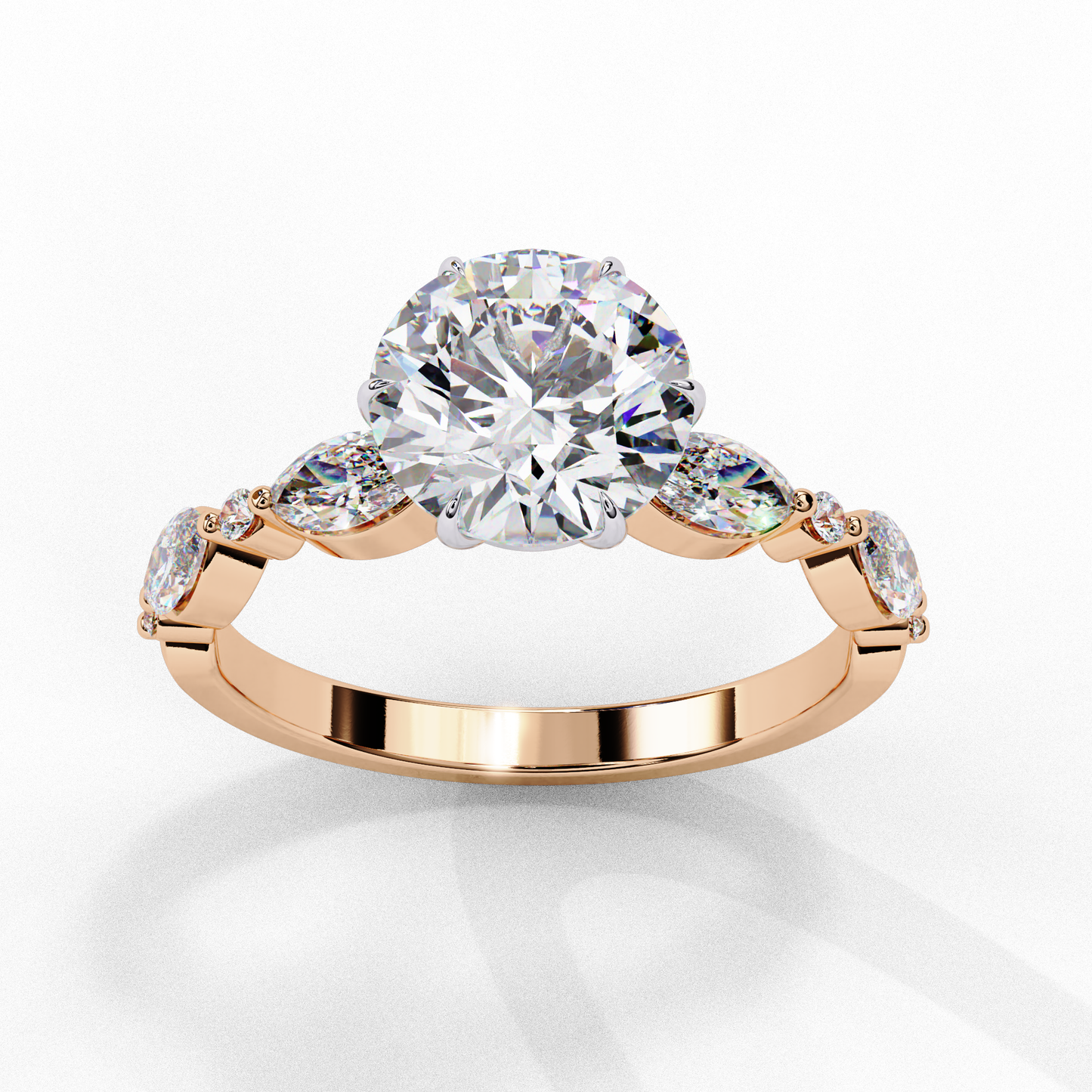 aurora marquise solitaire ring