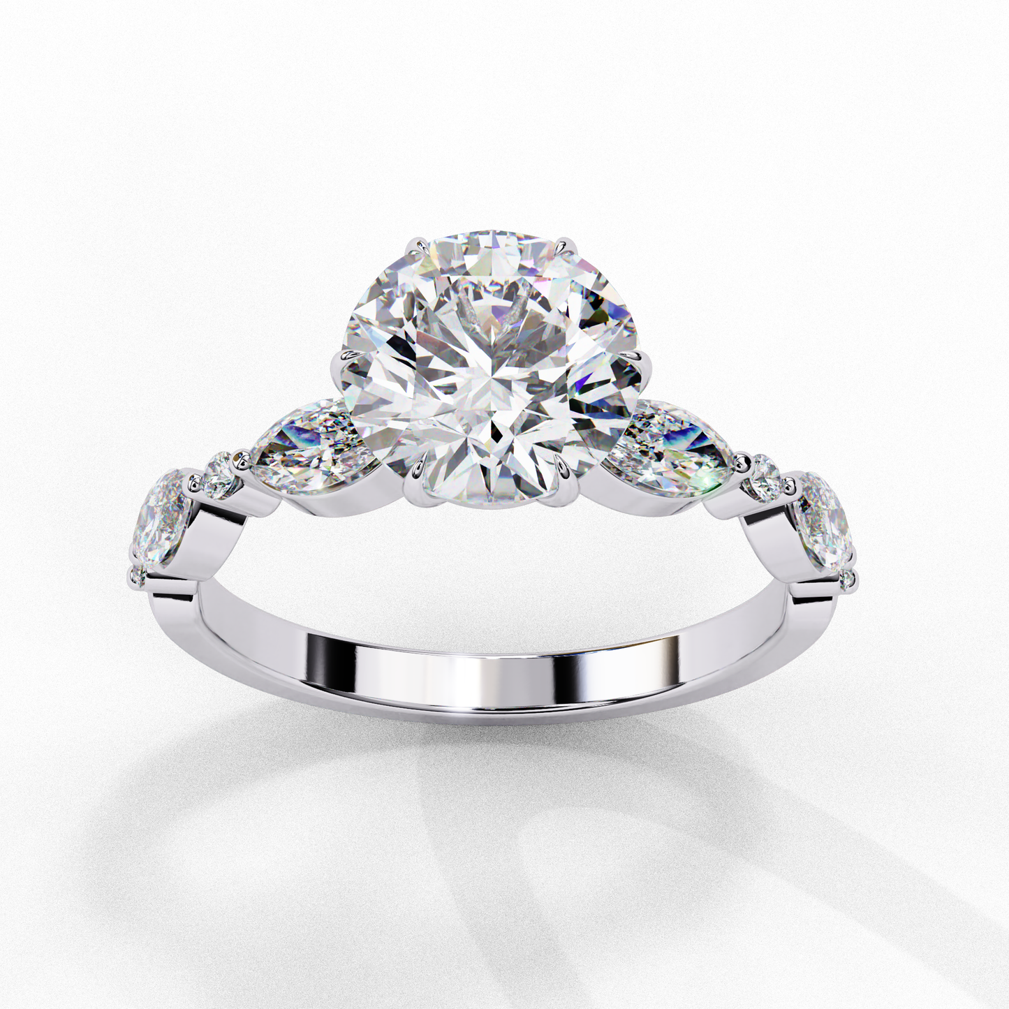 aurora marquise solitaire ring