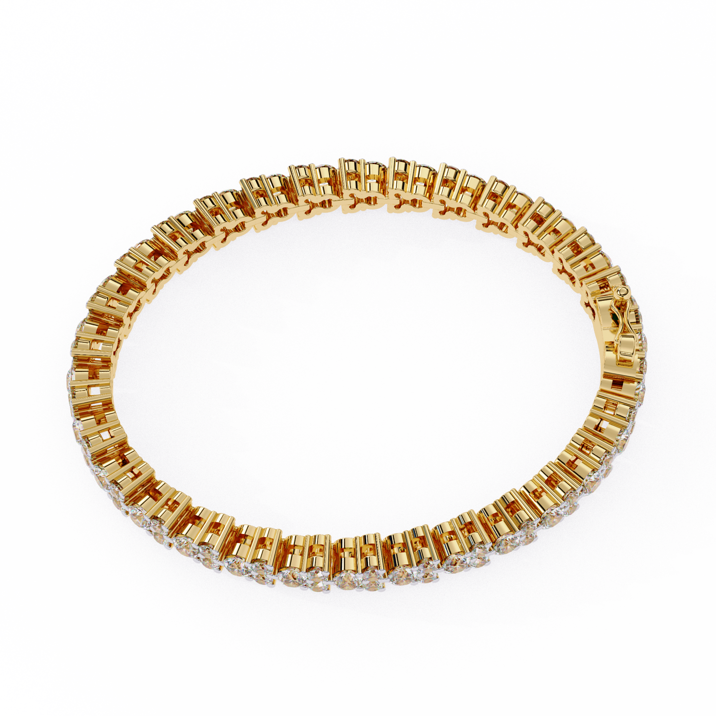 aurora fleur lab grown diamond bracelet