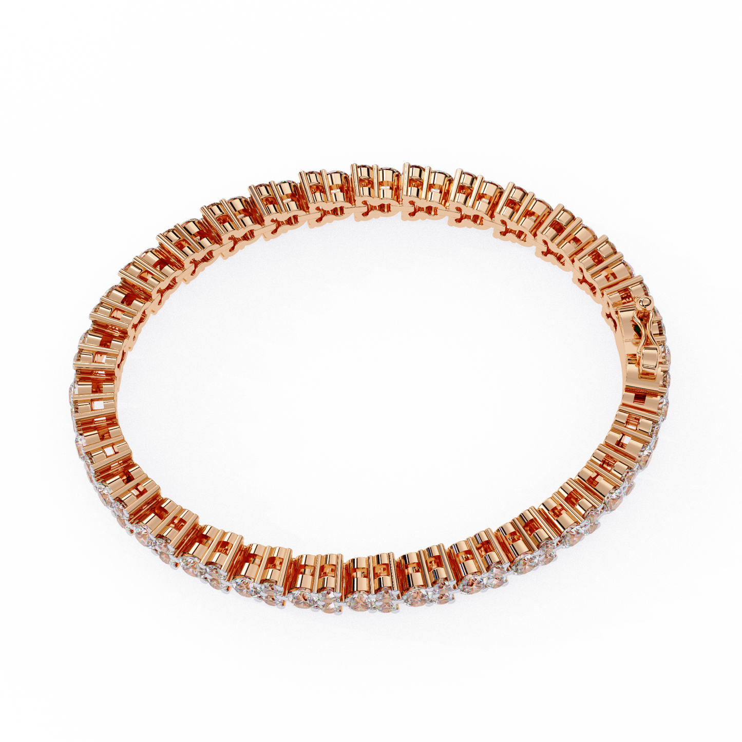 aurora fleur lab grown diamond bracelet