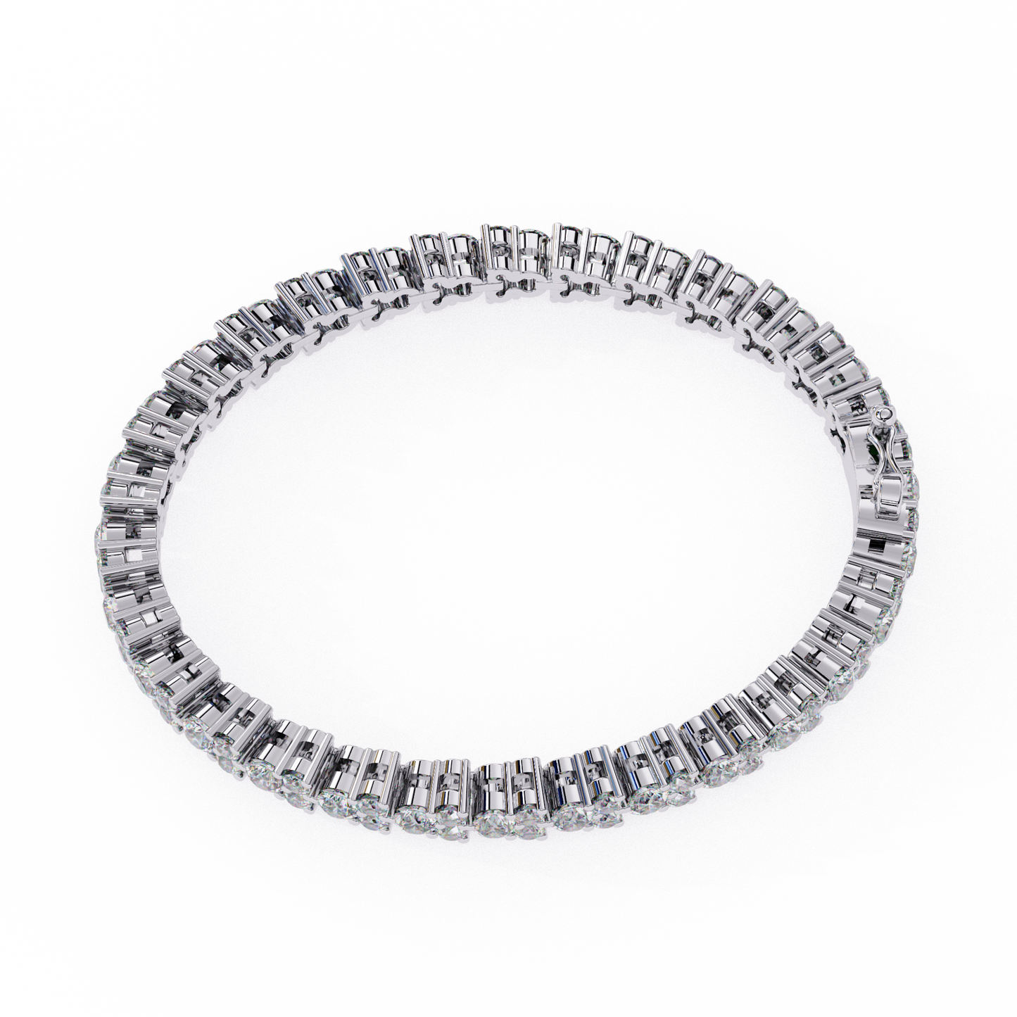 aurora fleur lab grown diamond bracelet