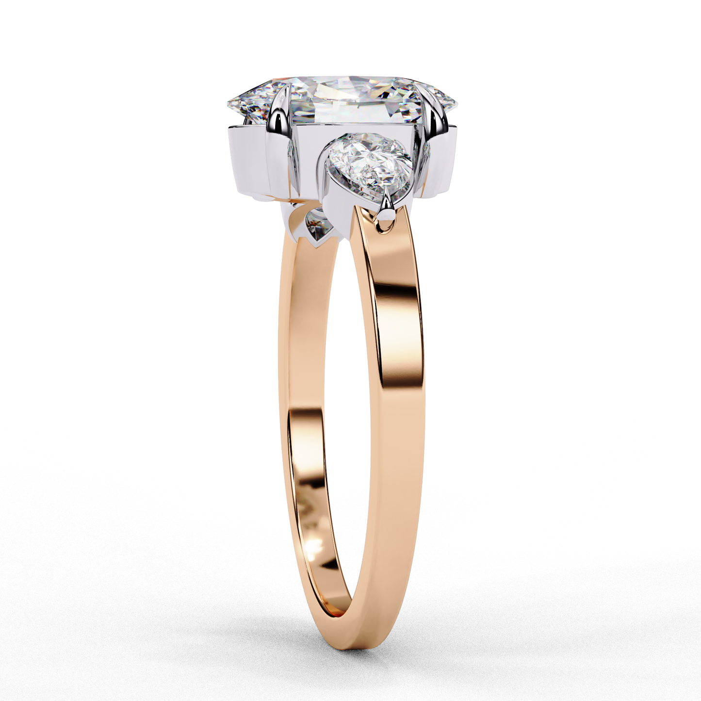 sylvie oval embrace trilogy ring