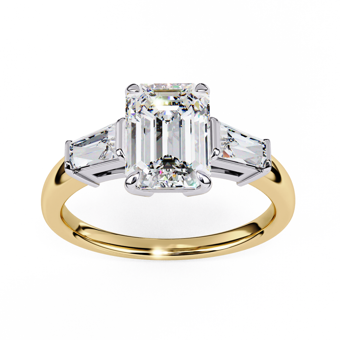 isolde emerald veil ring