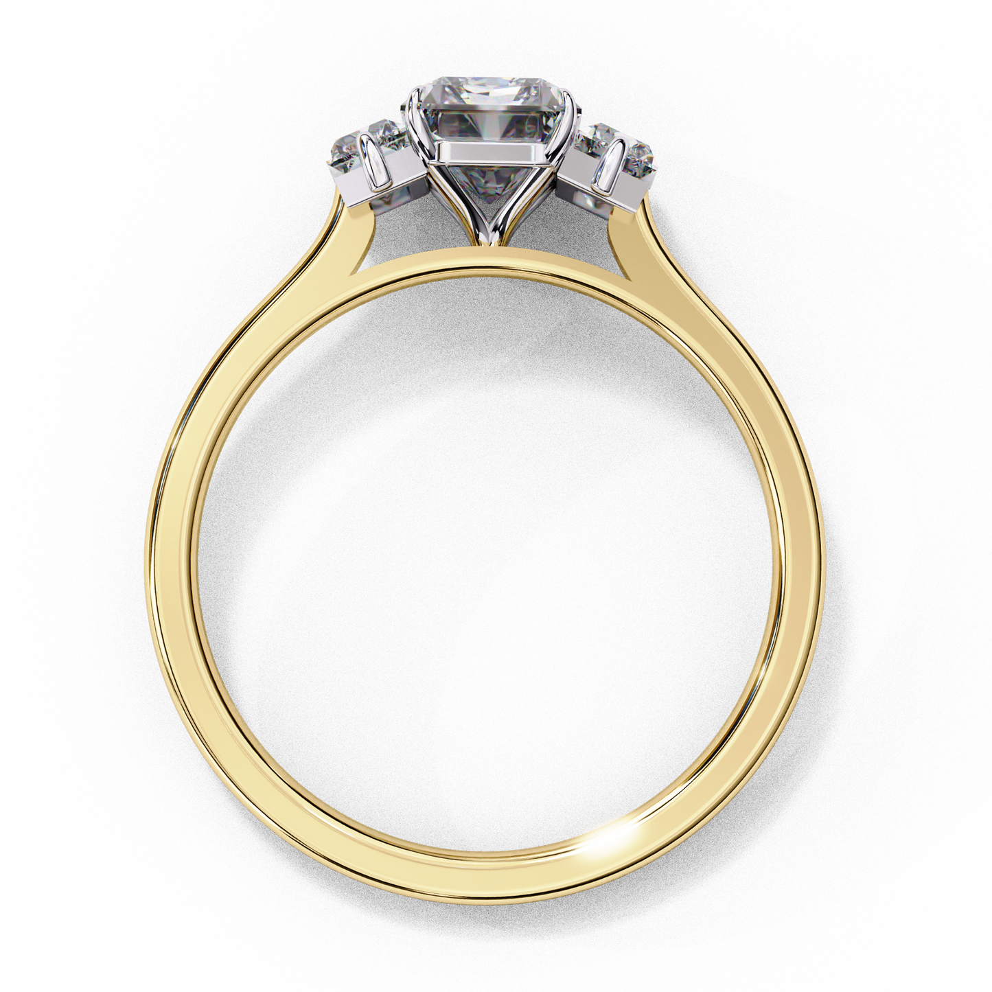 celestia emerald trilogy ring