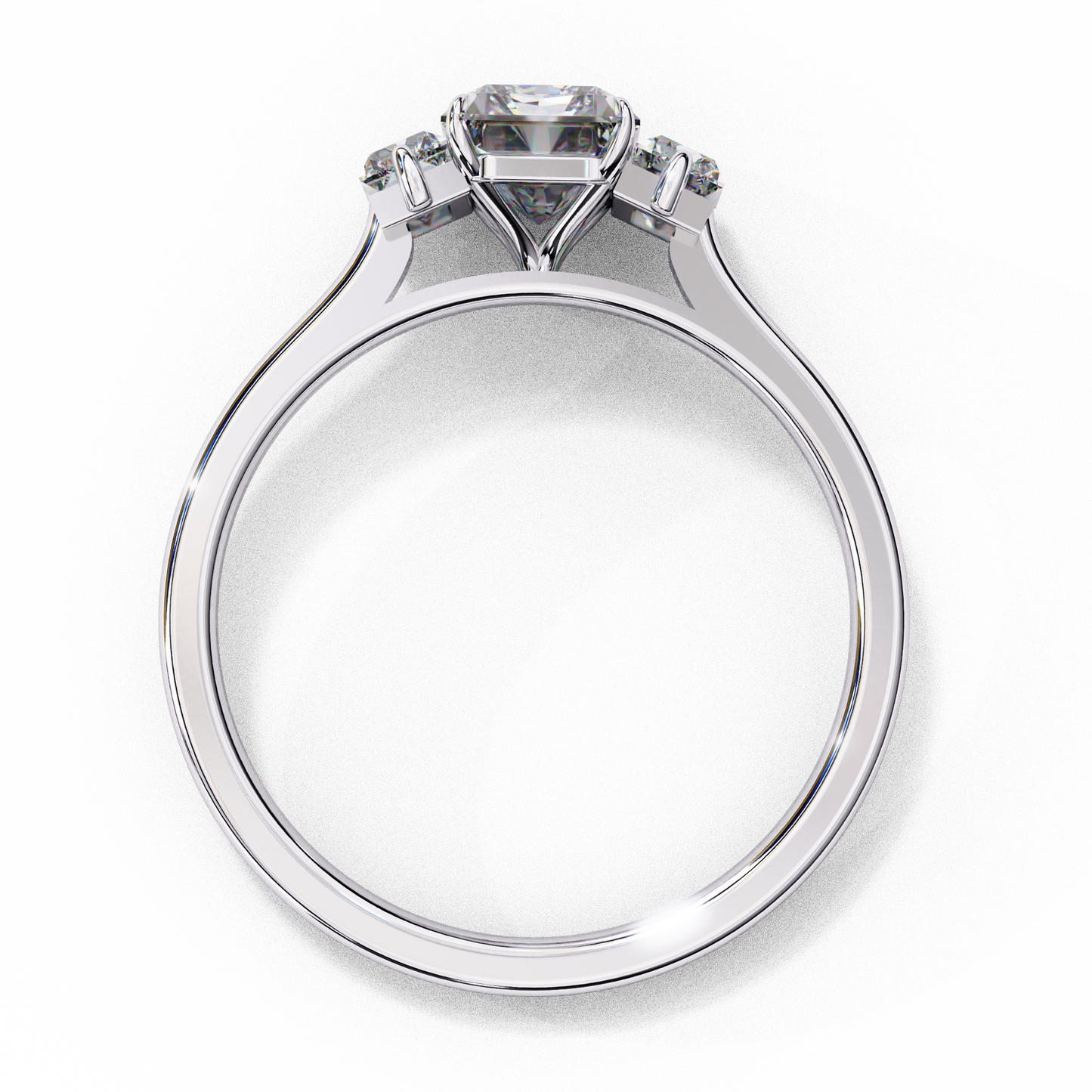 celestia emerald trilogy ring