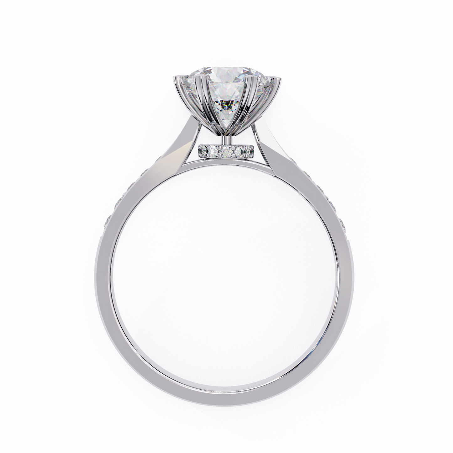 celestial grace pavé ring