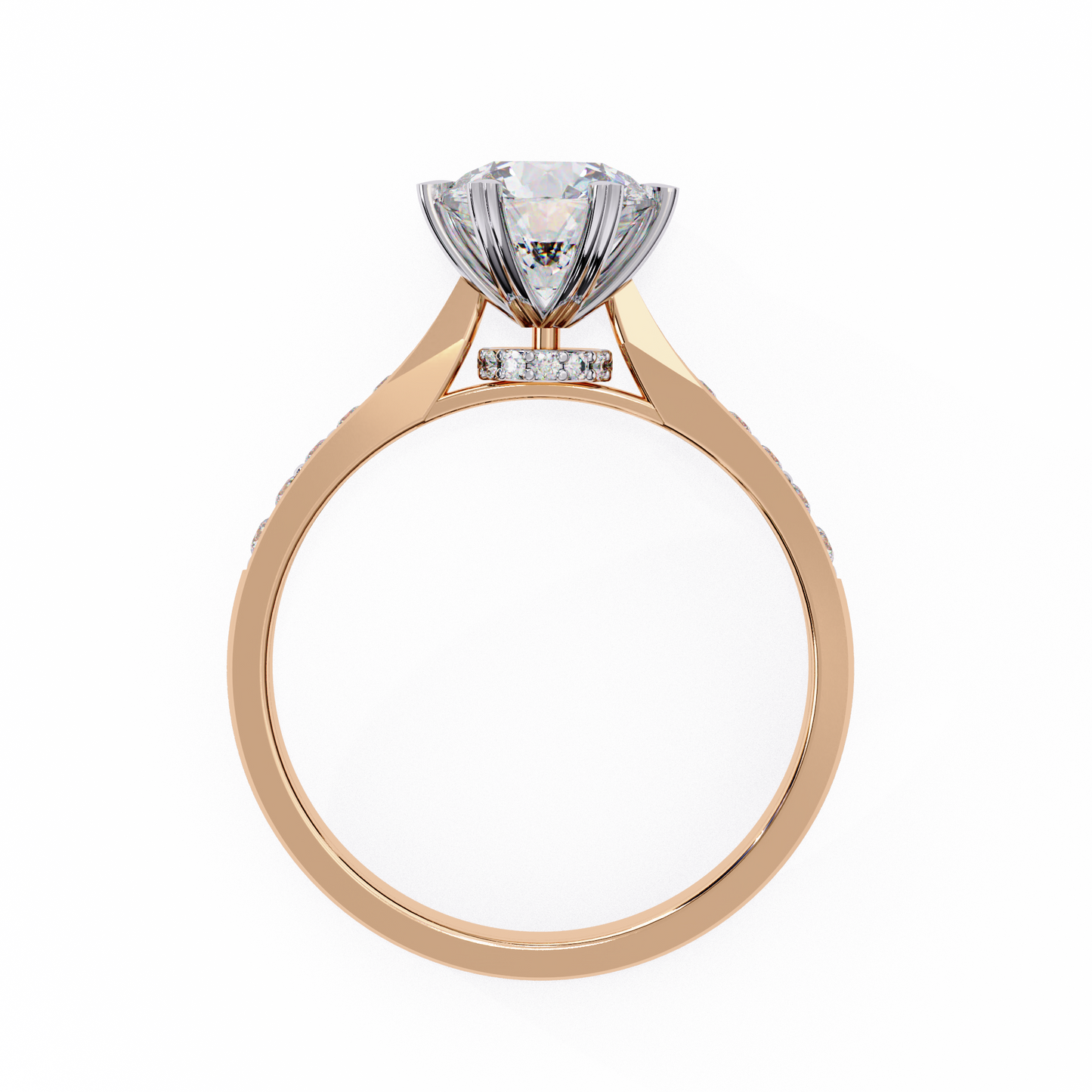 celestial grace pavé ring