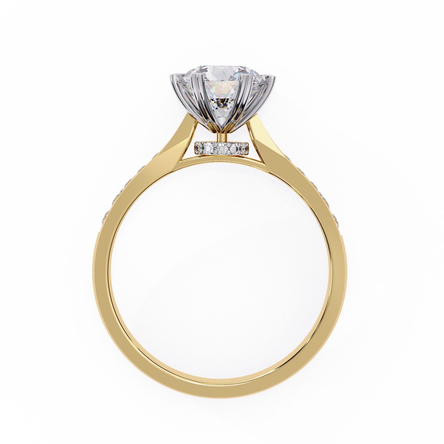 celestial grace pavé ring