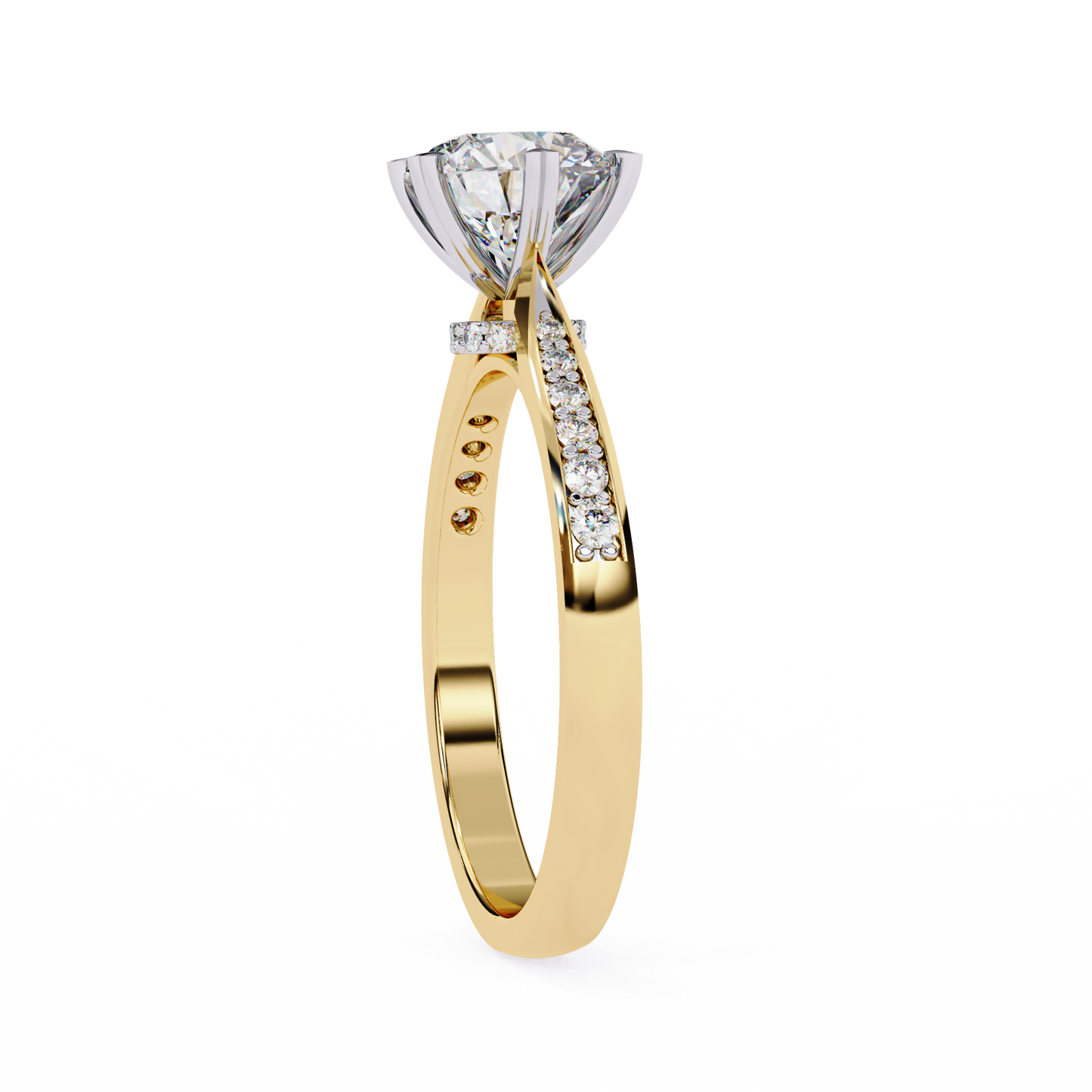 celestial grace pavé ring