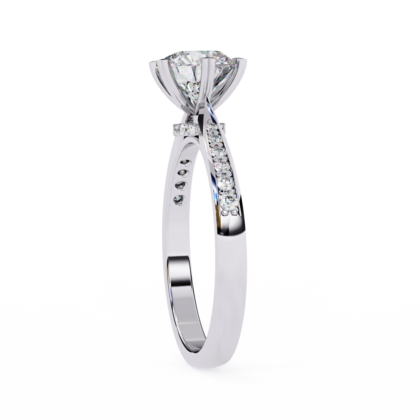 celestial grace pavé ring